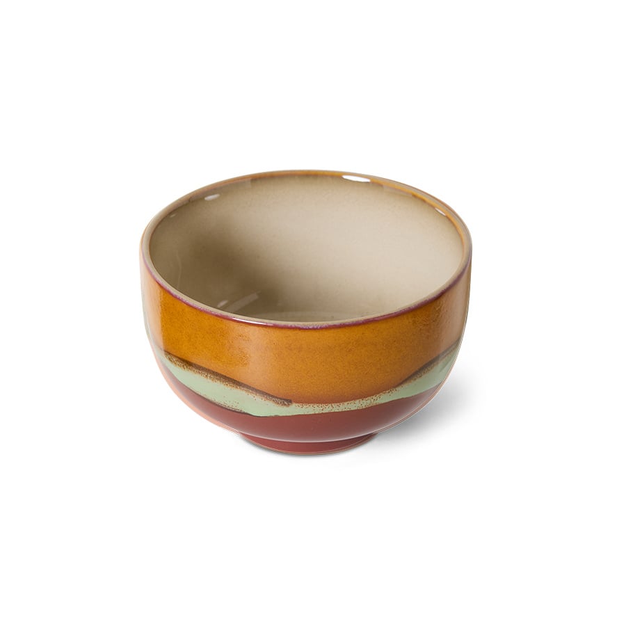 HK Living | 70's servies noodle bowl clay