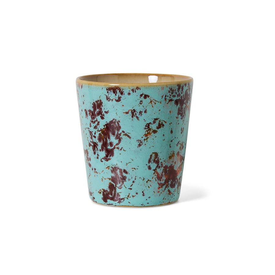 HK Living | 70's servies koffiekopje Patina