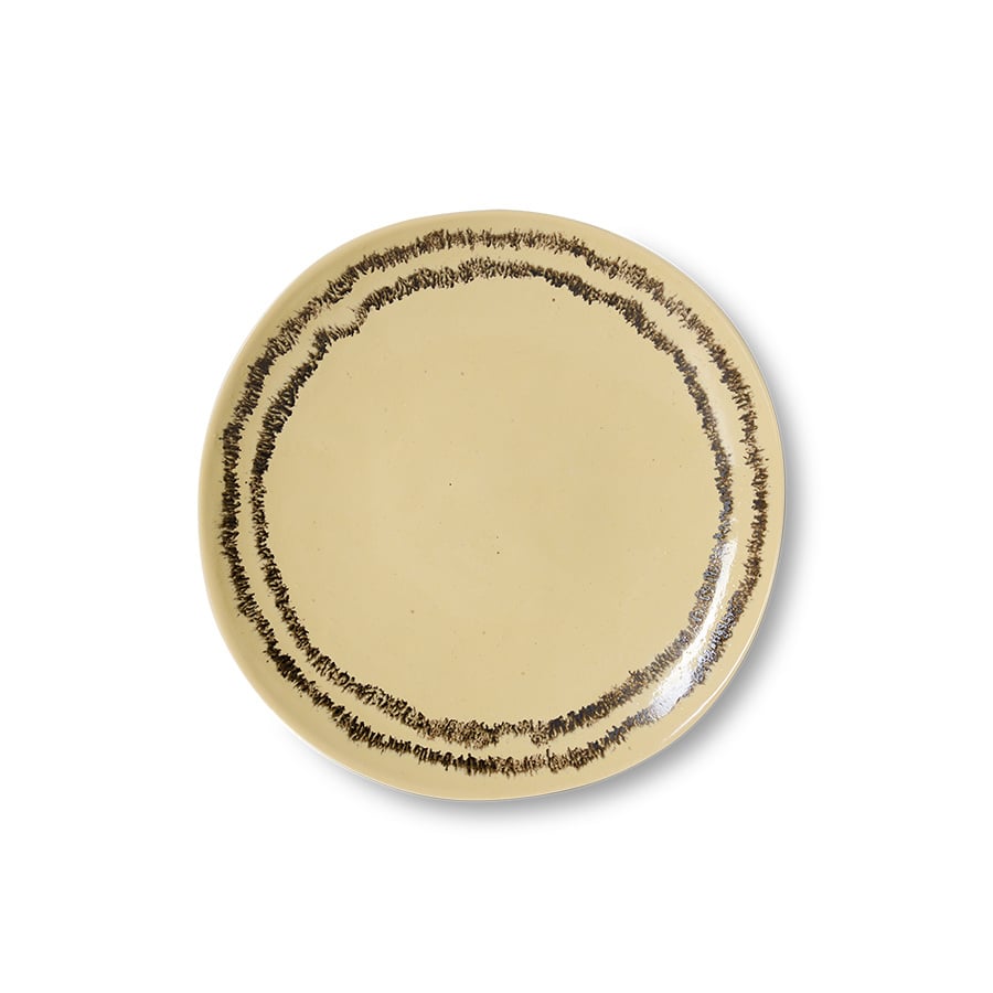 HK Living | 70's servies side plate vanilla