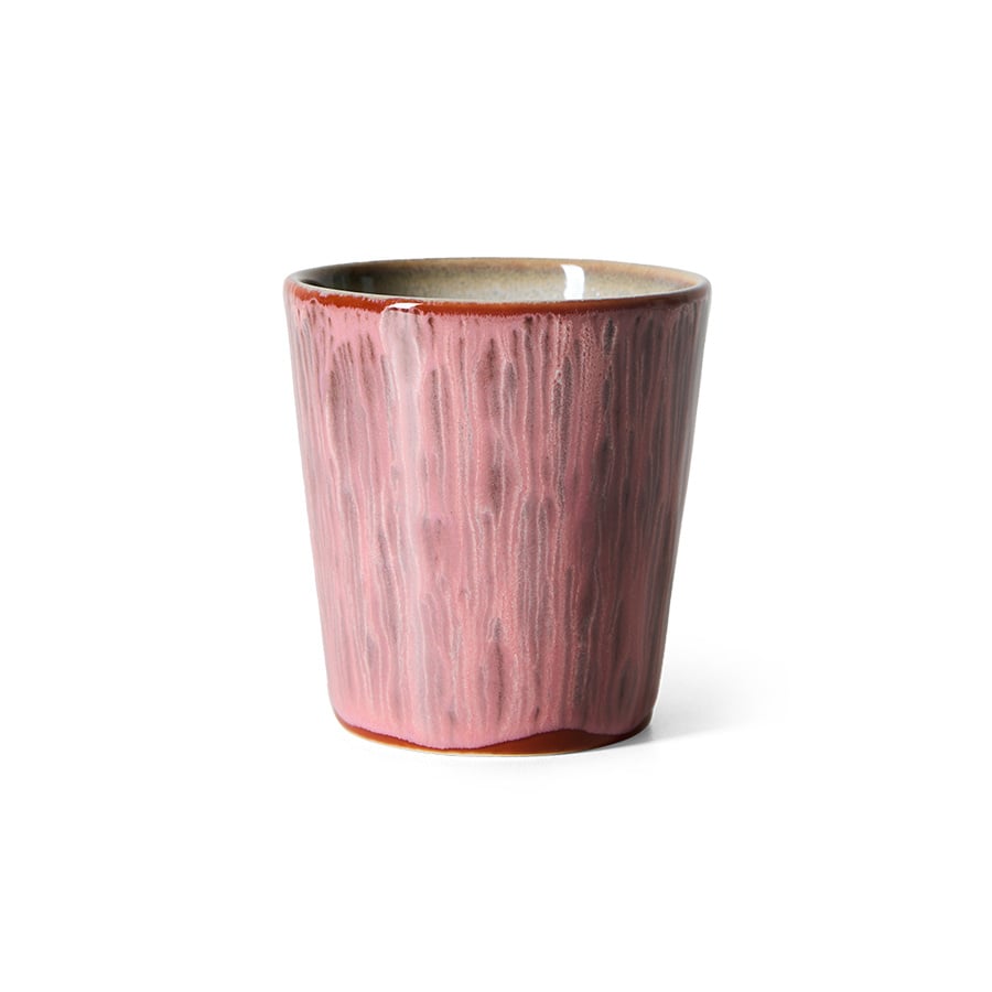HK Living | 70's servies koffiekopje rhubarb