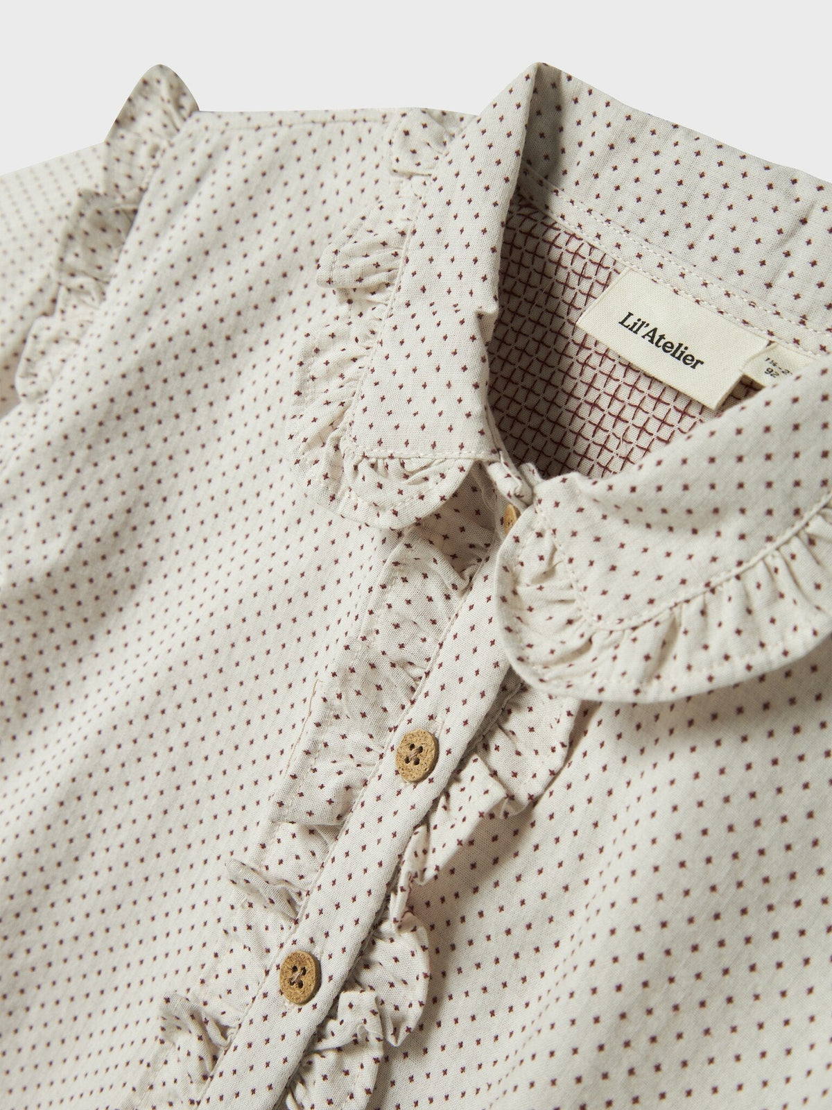 Lil Atelier | Blouse Olena pastel parchment