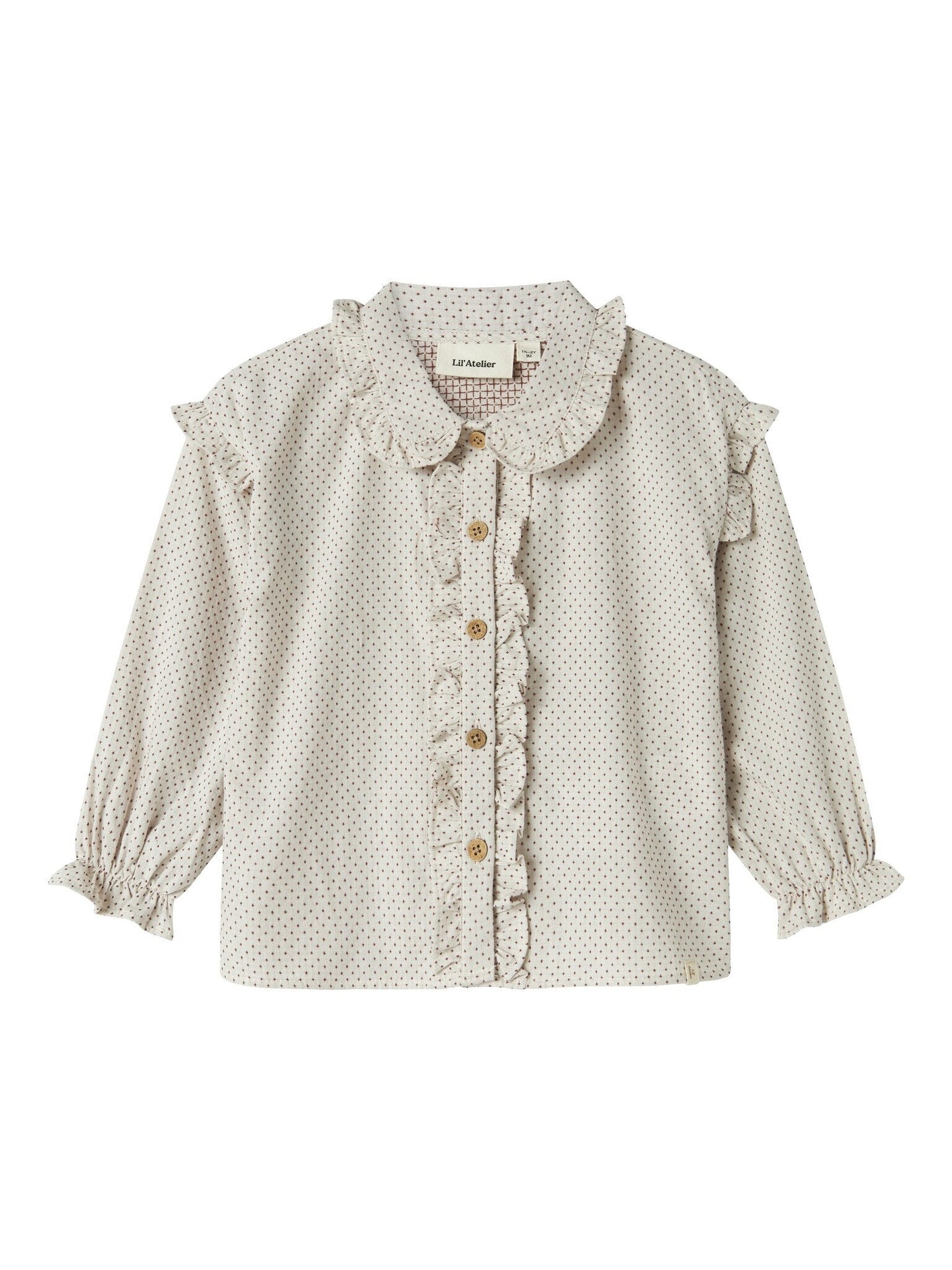 Lil Atelier | Blouse Olena pastel parchment