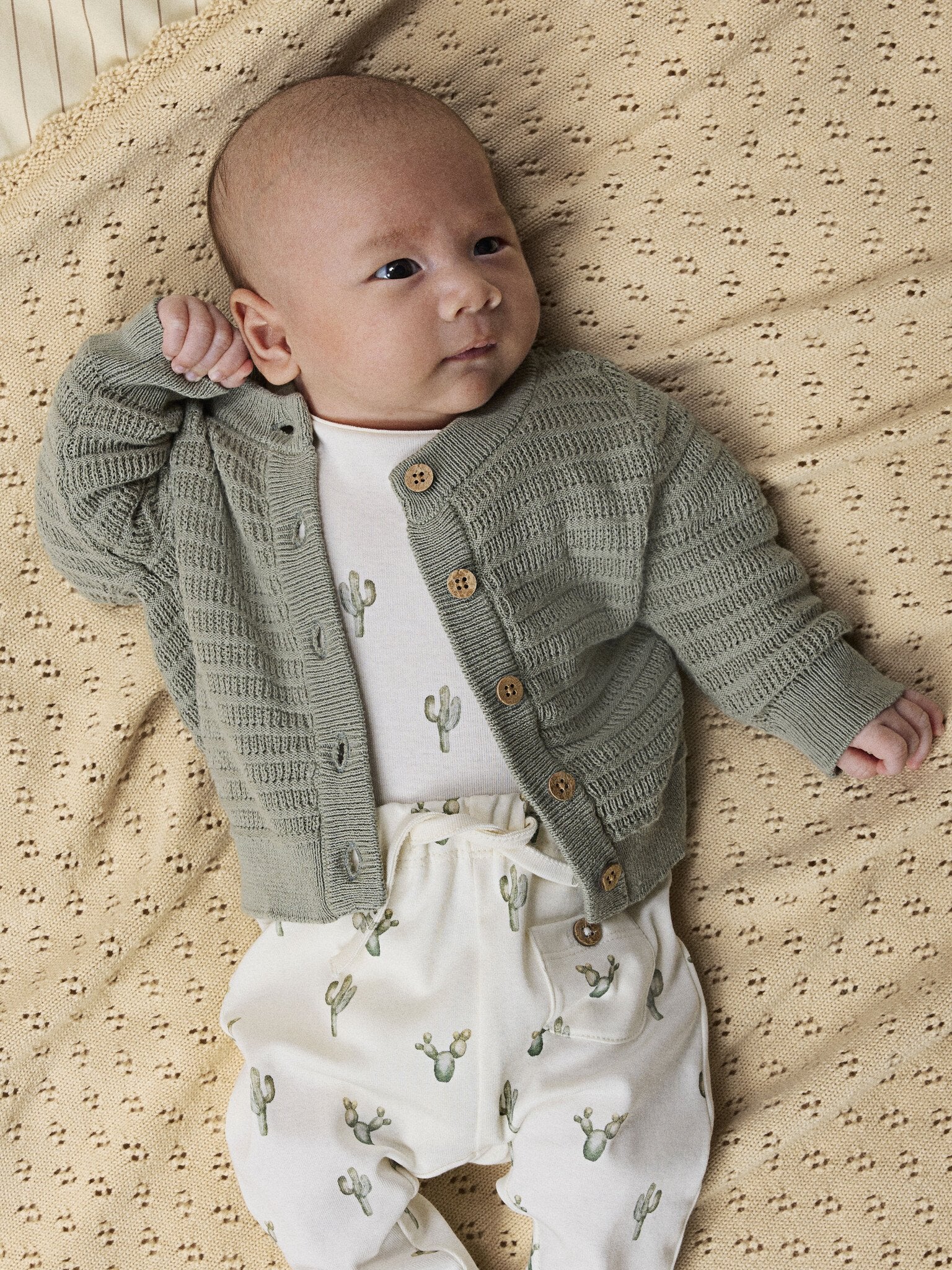 Lil Atelier | Vestje Thunder seagrass