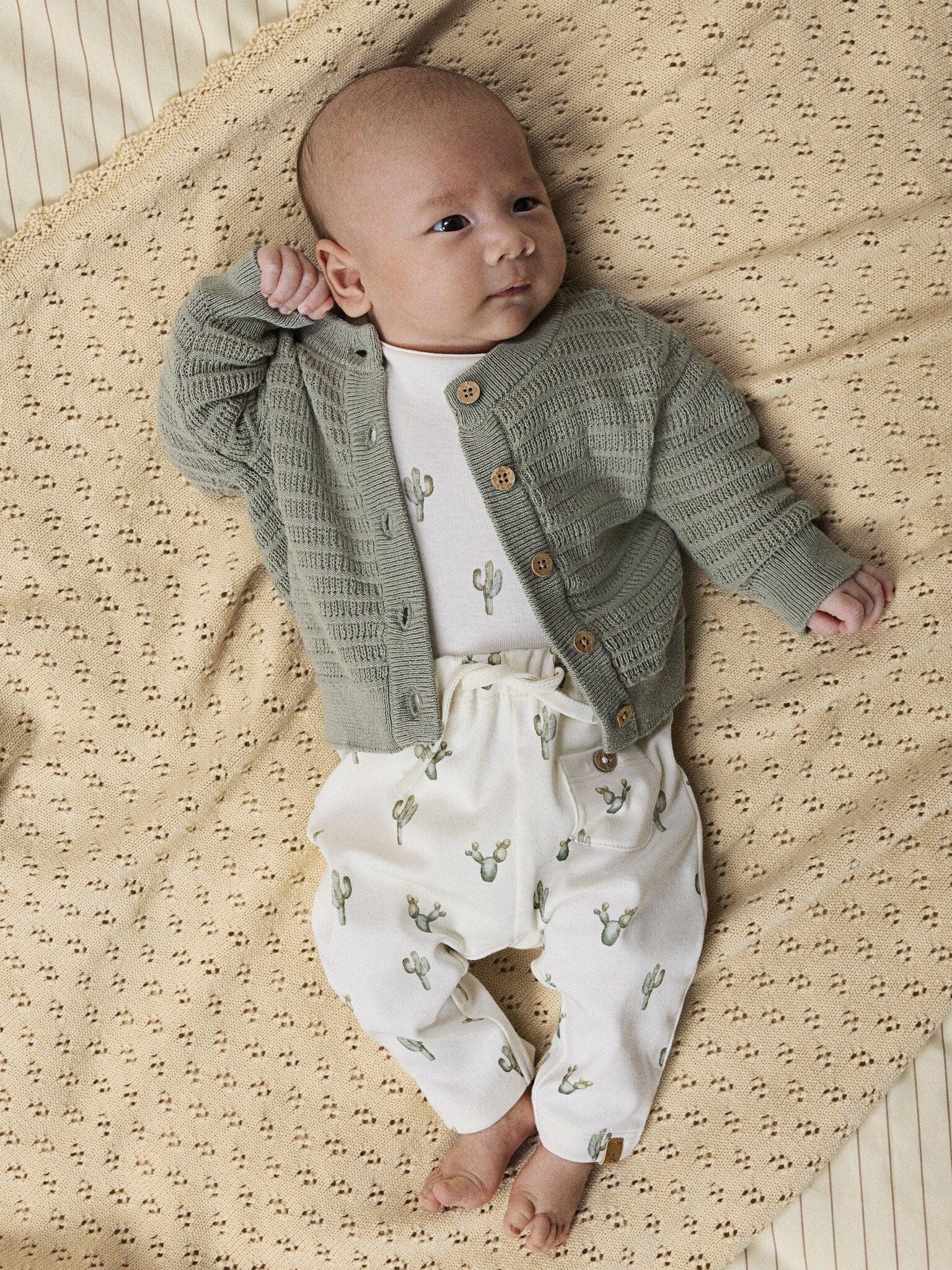 Lil Atelier | Vestje Thunder seagrass