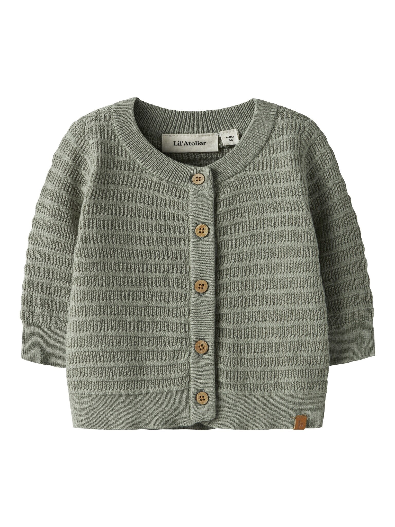 Lil Atelier | Vestje Thunder seagrass