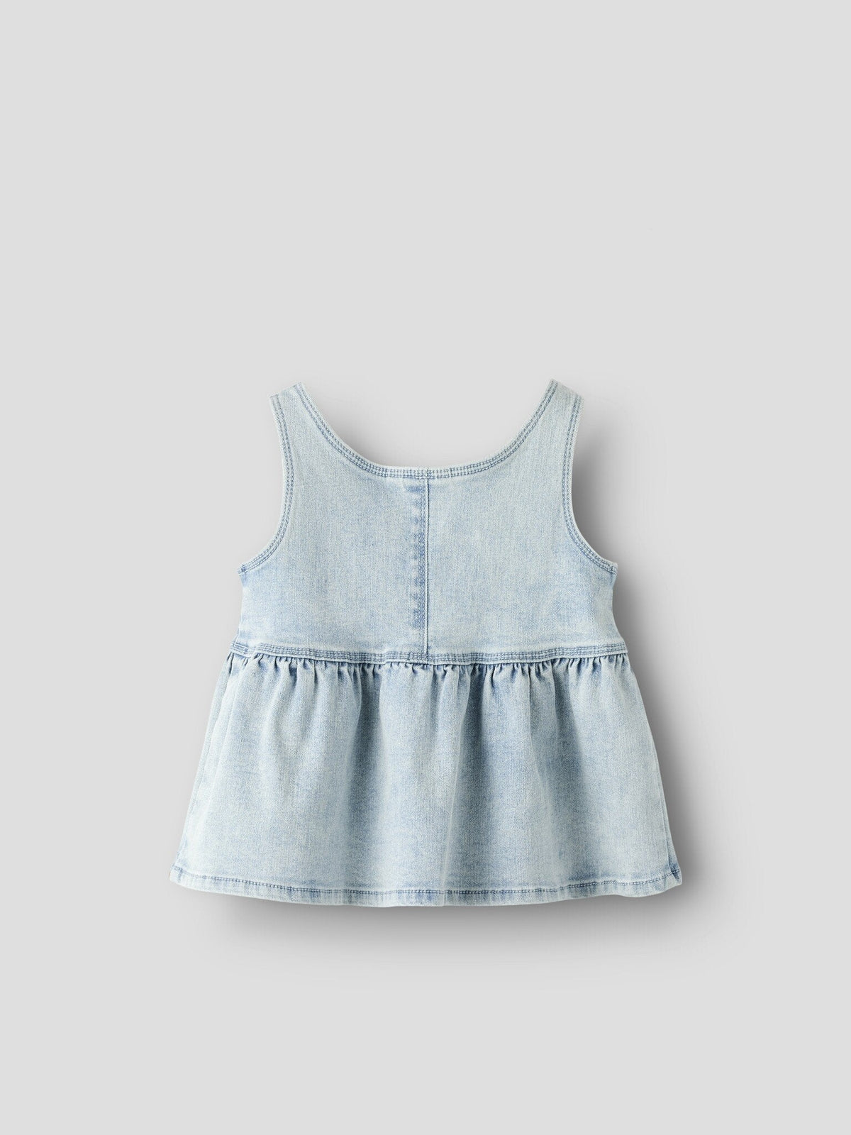 Lil Atelier | Topje Frances light blue denim
