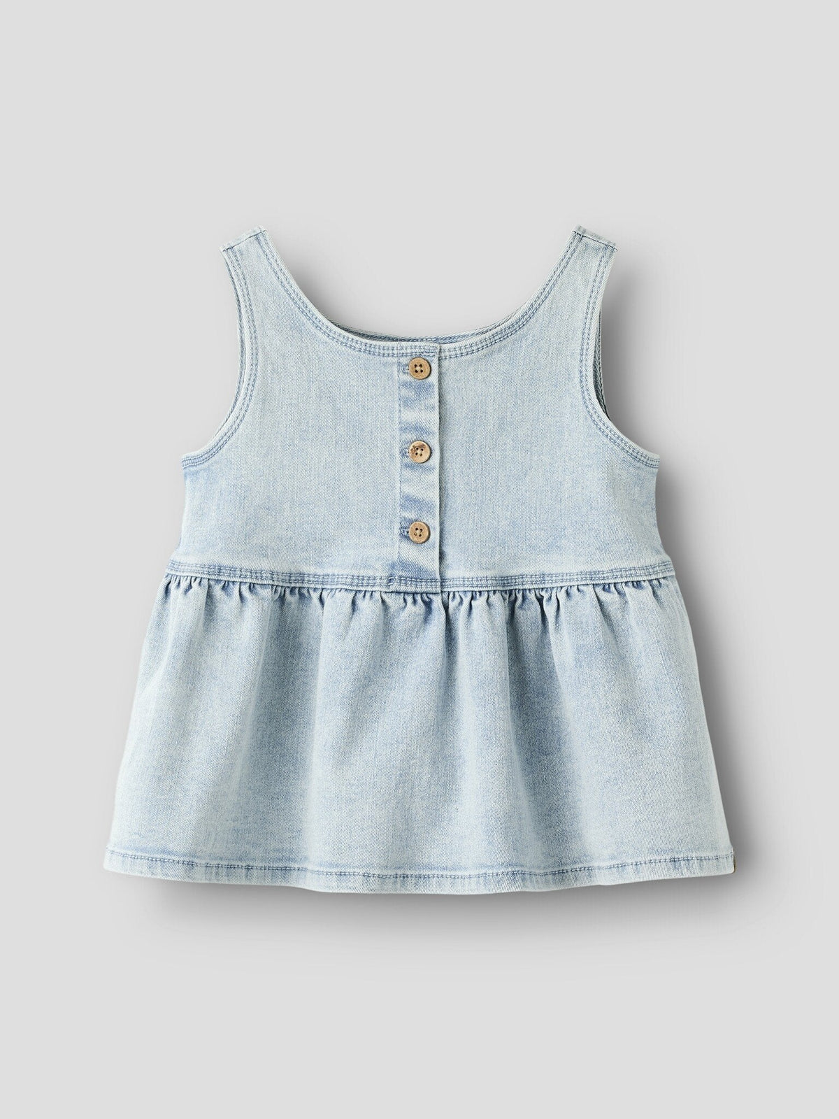 Lil Atelier | Topje Frances light blue denim