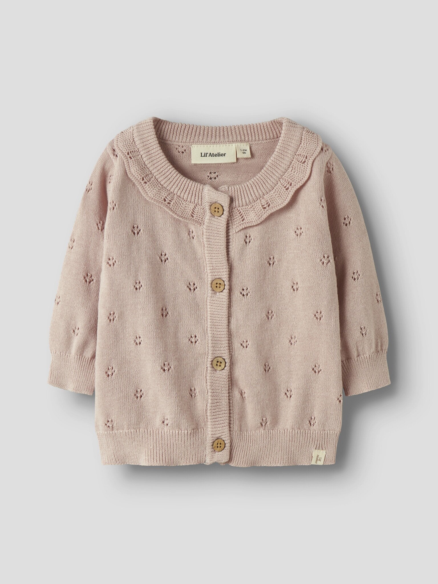 Lil Atelier | Vestje Dorina peach whip