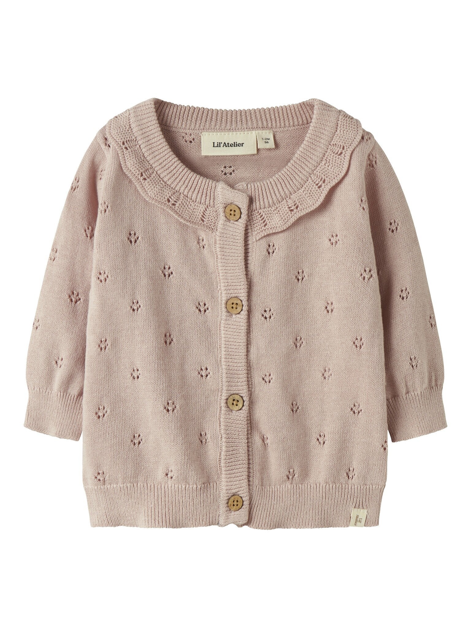 Lil Atelier | Vestje Dorina peach whip