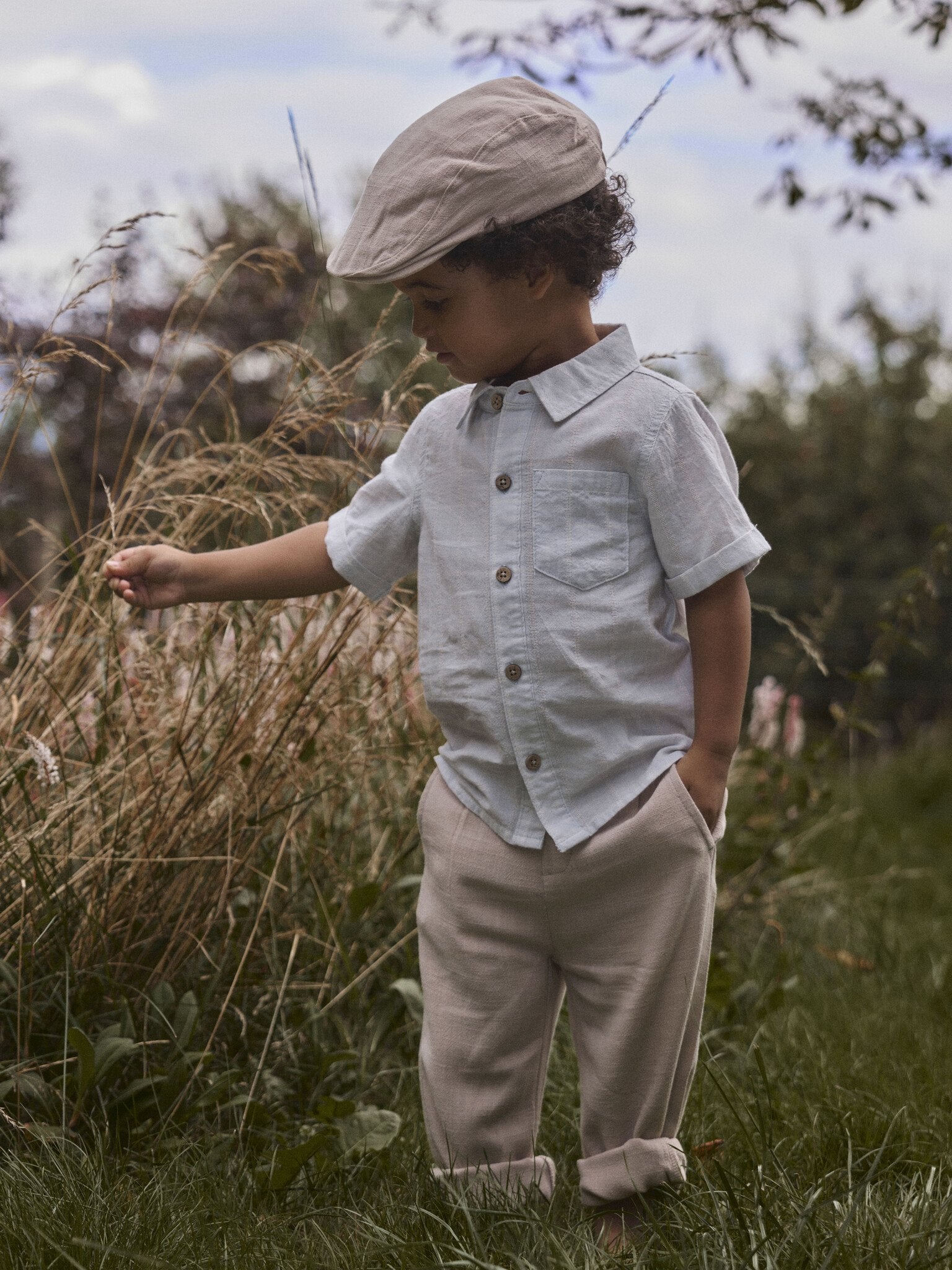 Lil Atelier | Broek Freddie feather grey