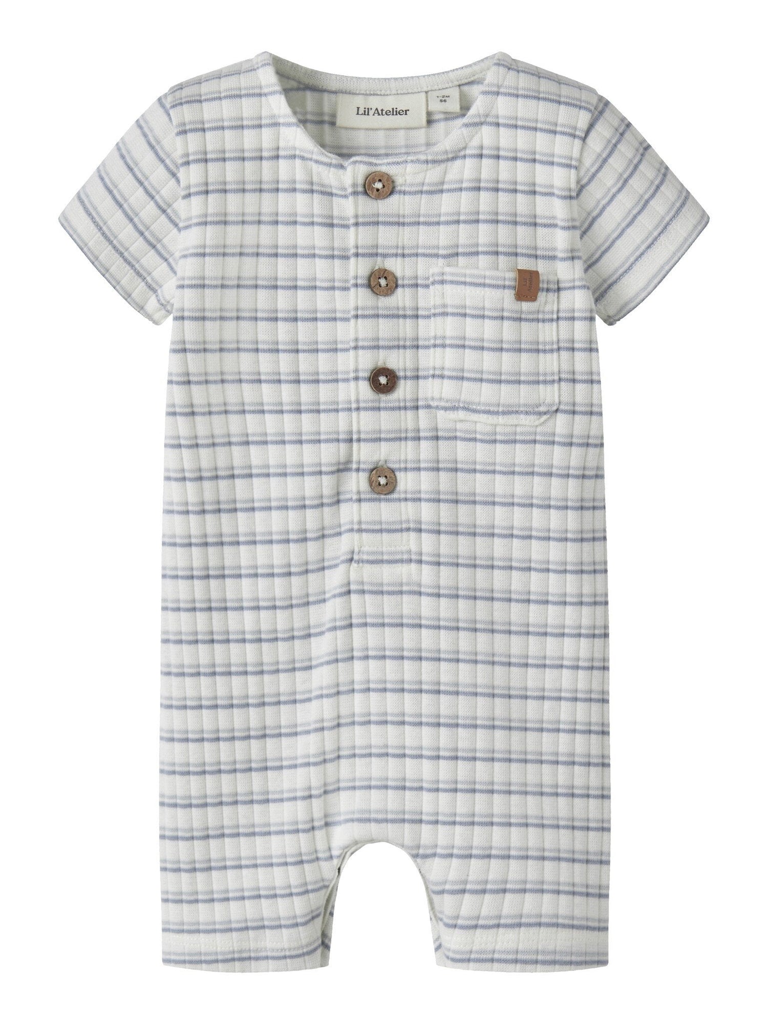 Lil Atelier | Babypakje Haldur coconut milk dusty blue