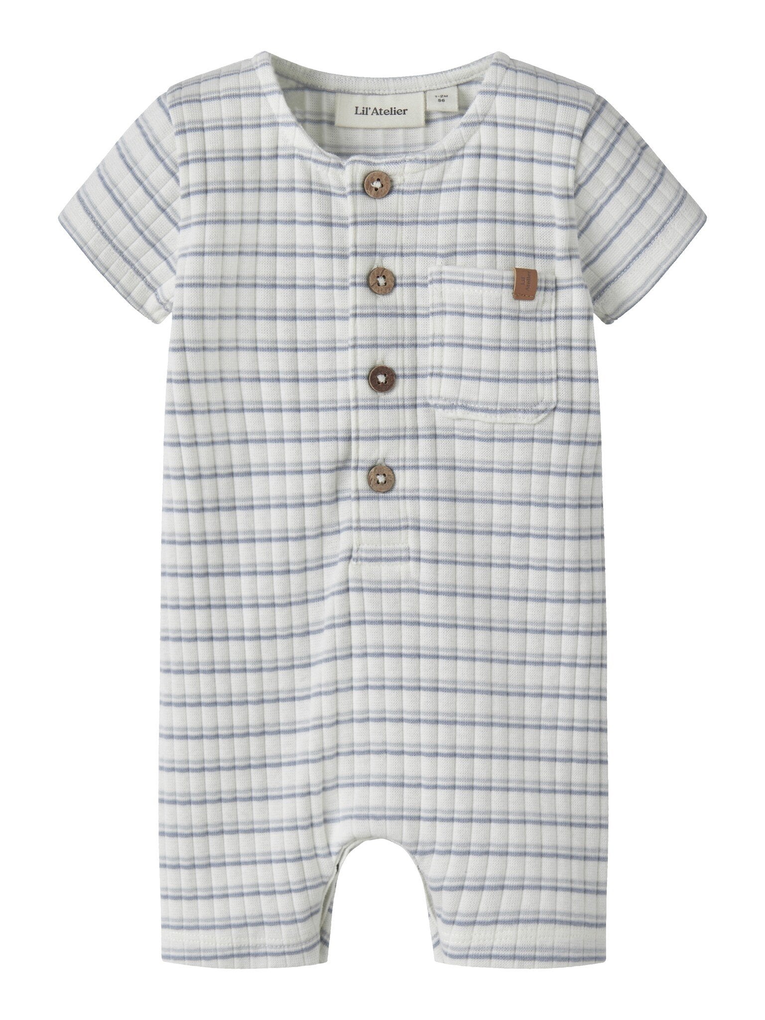 Lil Atelier | Babypakje Haldur coconut milk dusty blue