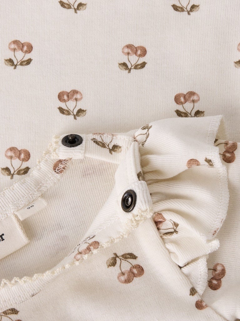 Lil Atelier | Romper Layo Kep coconut milk cherry