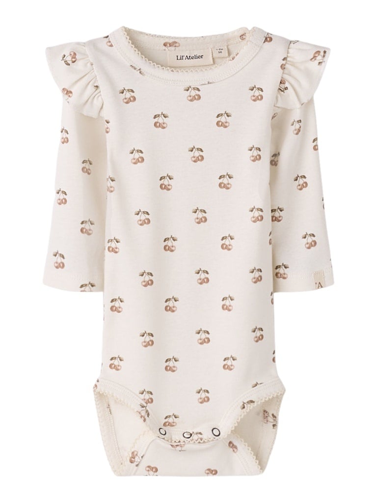 Lil Atelier | Romper Layo Kep coconut milk cherry