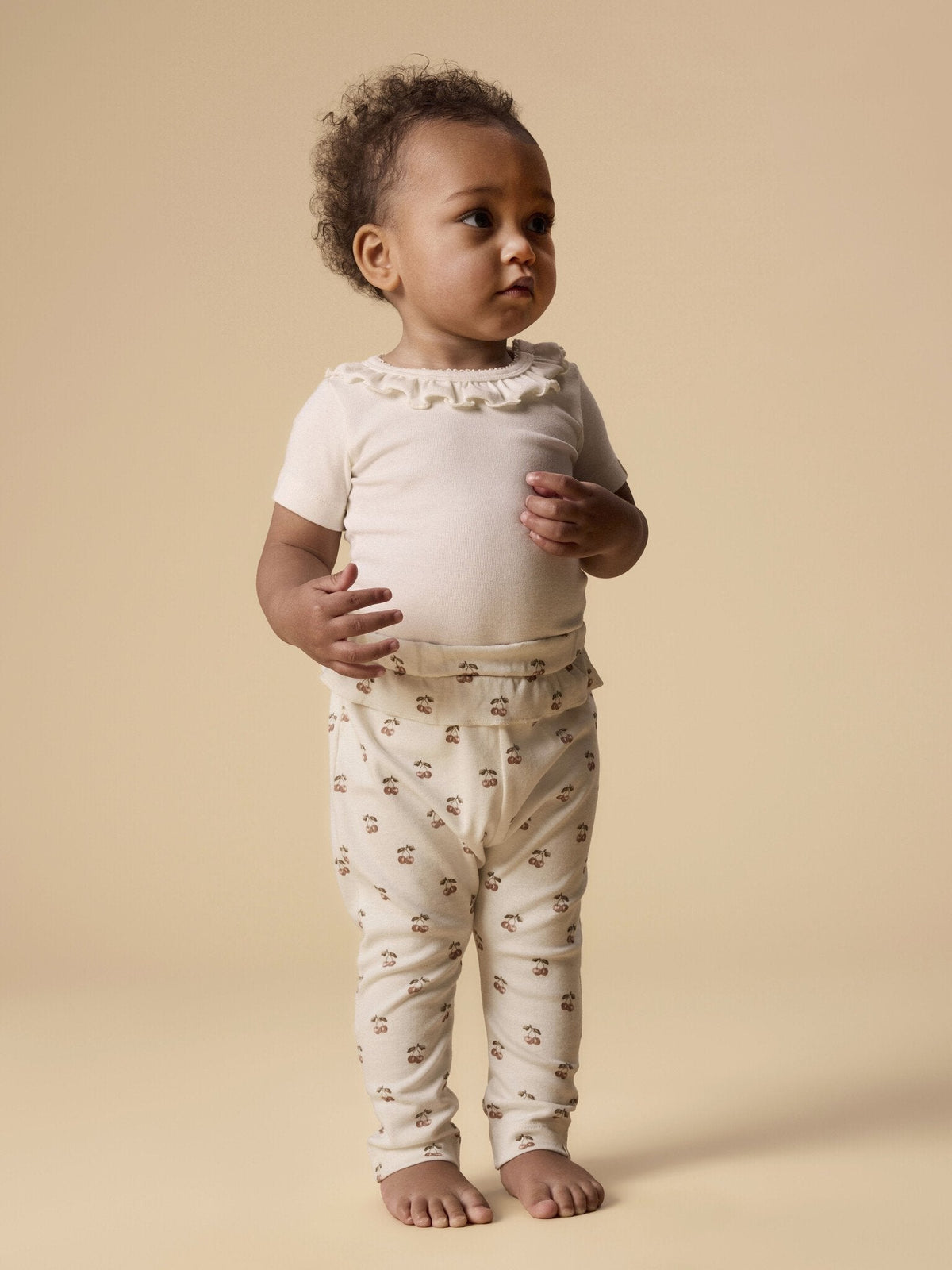 Lil Atelier | Legging Layo coconut milk cherry