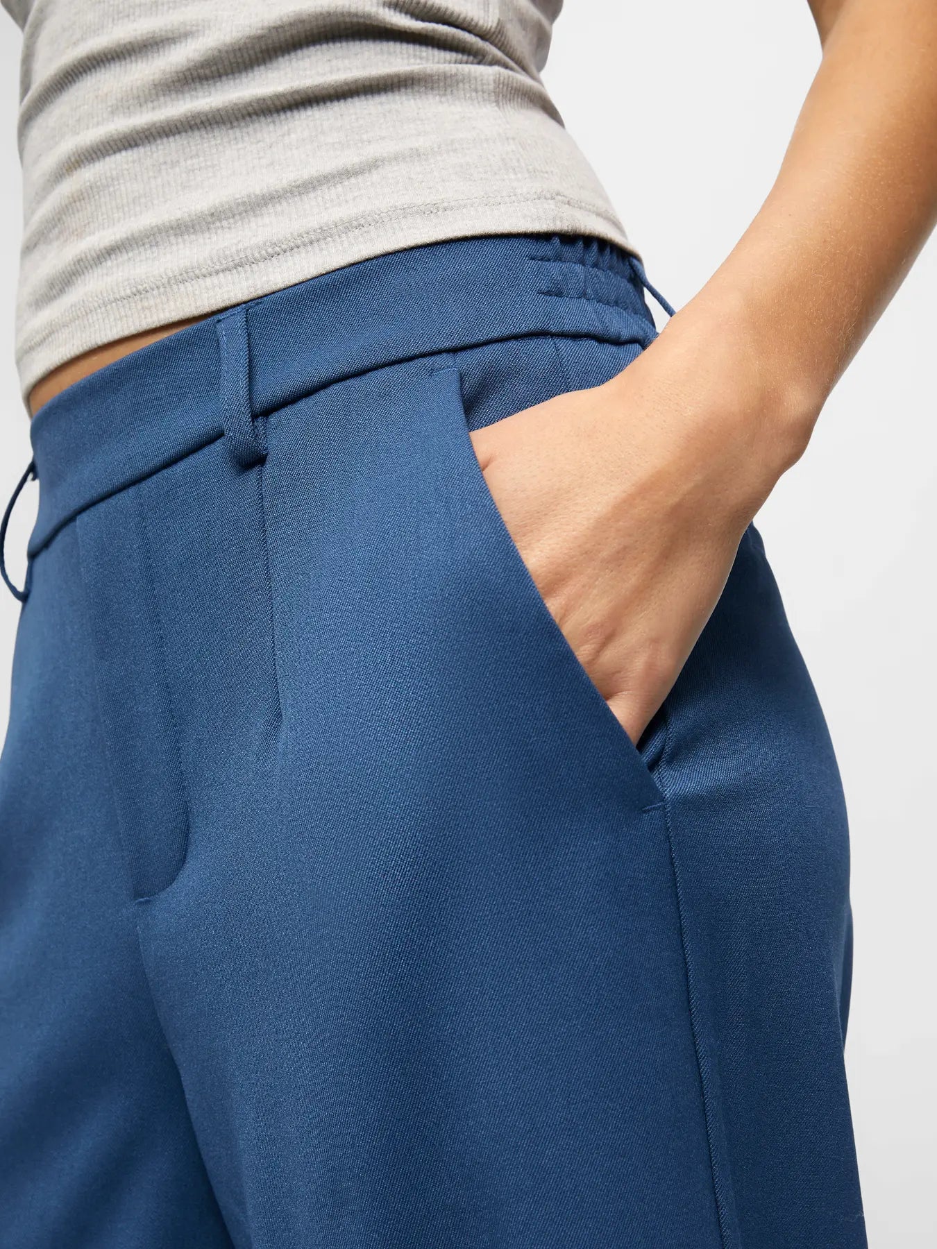 Object | Pantalon Lisa wide dark denim