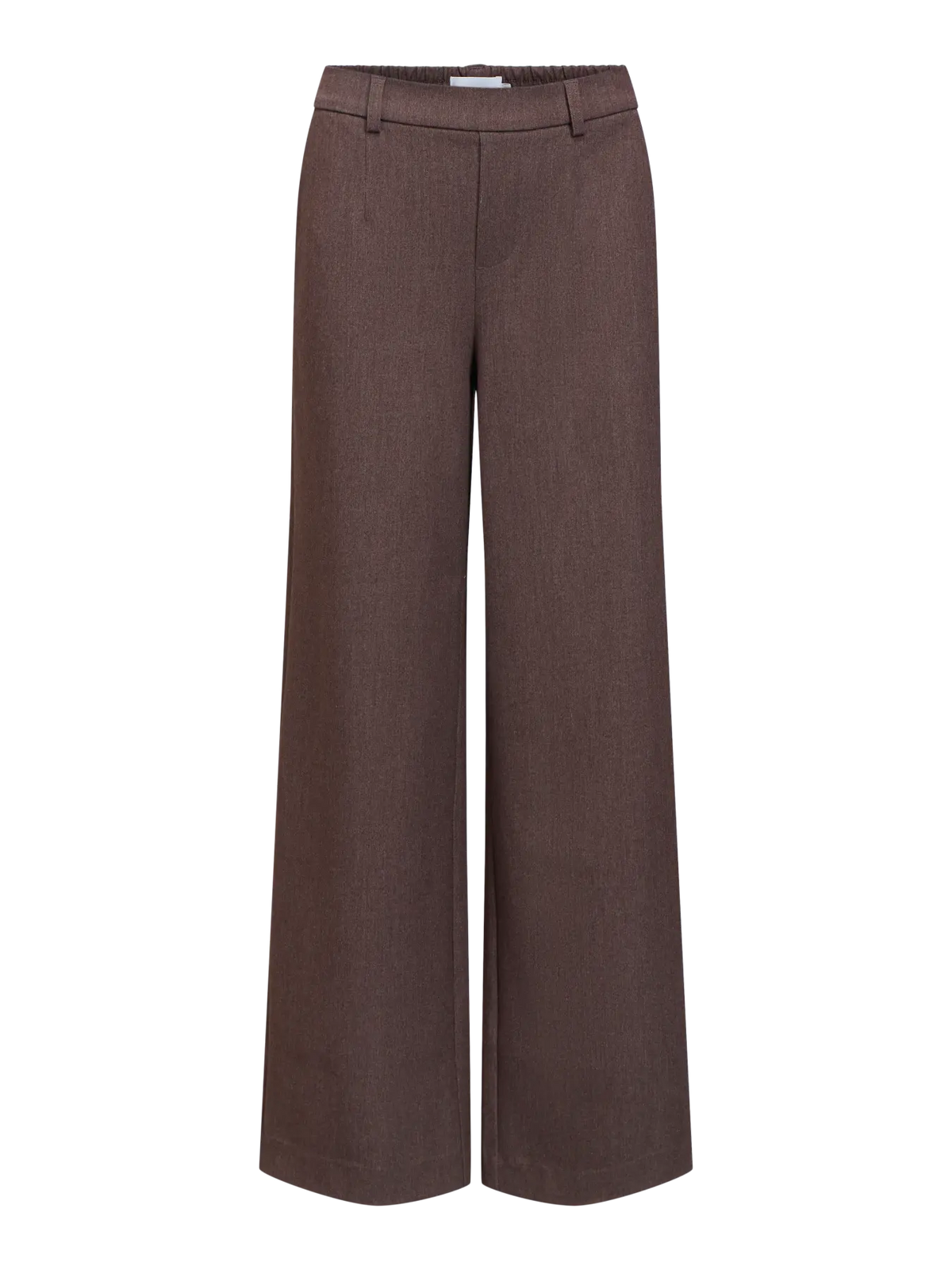 Object | Pantalon Lisa wide chocolate plum
