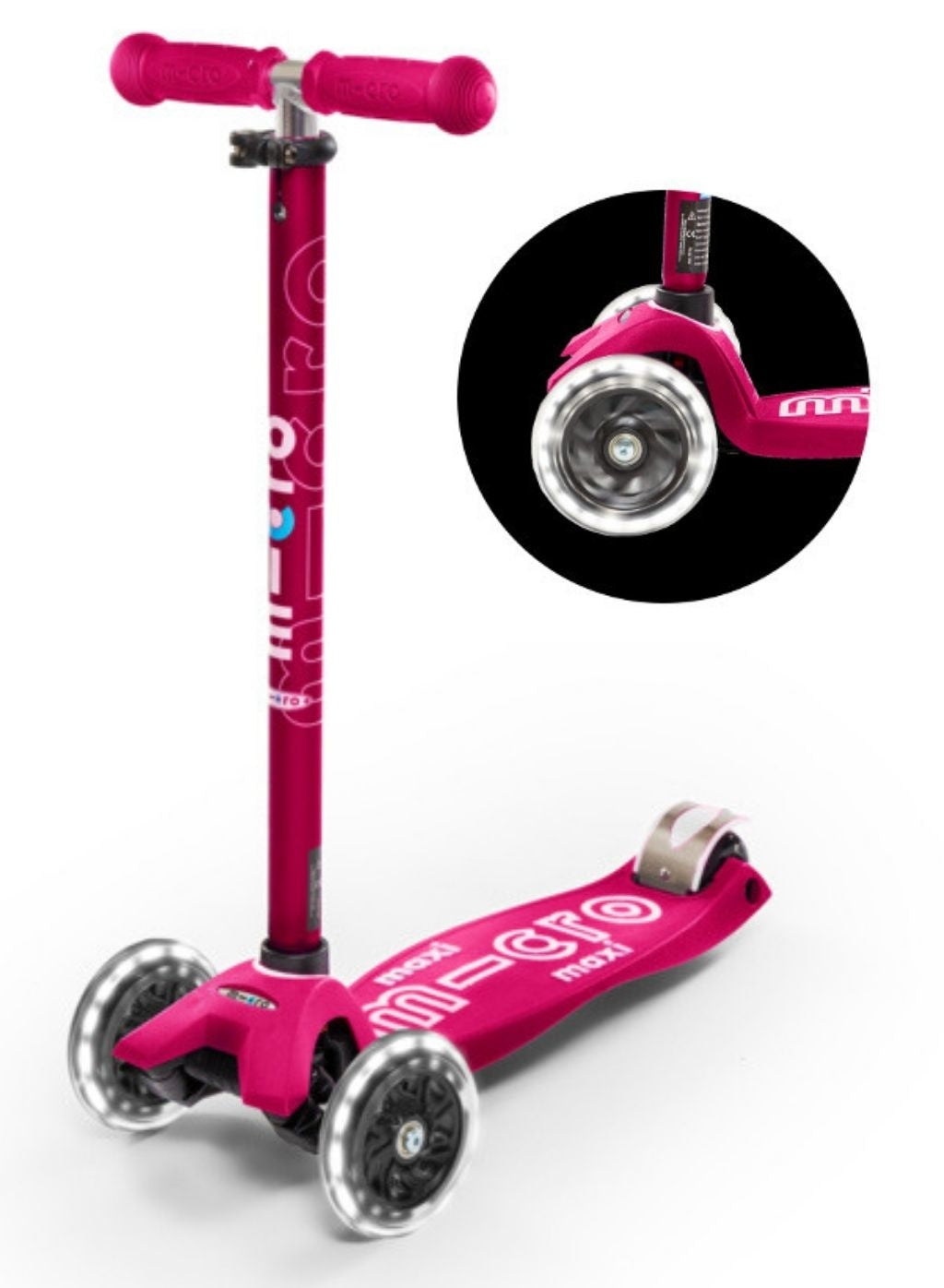 Micro Step | Maxi deluxe LED roze