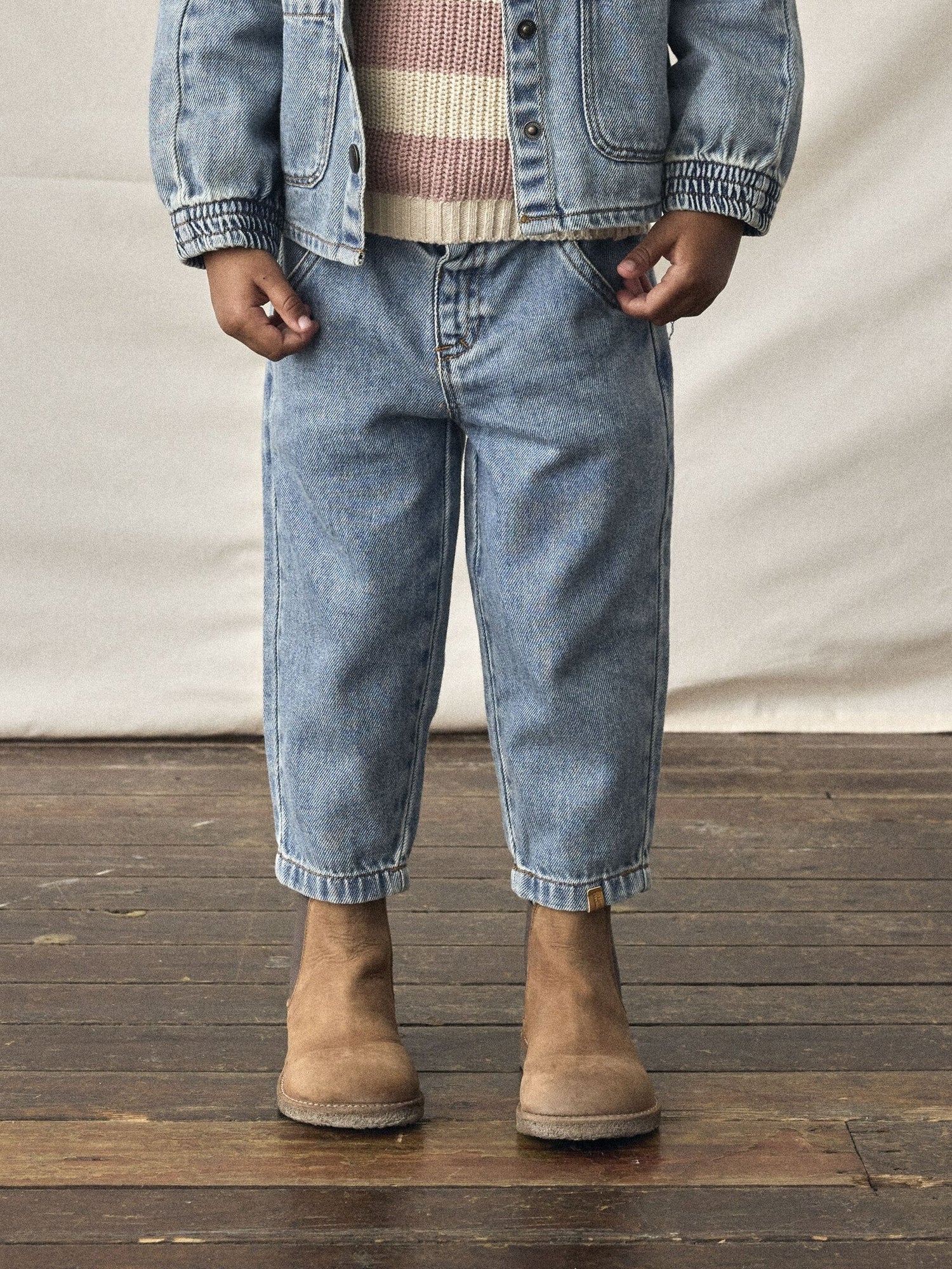 Lil Atelier | Jeans loose Karole medium blue
