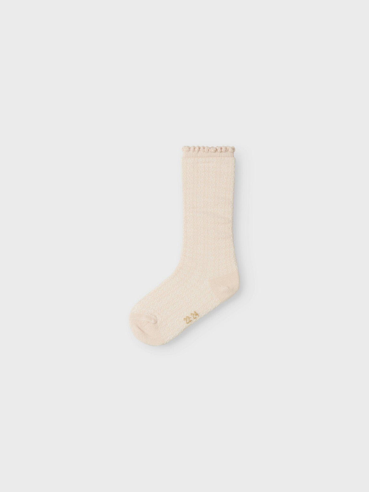 Lil Atelier | Sokken Dalfi knie sokken peach whip