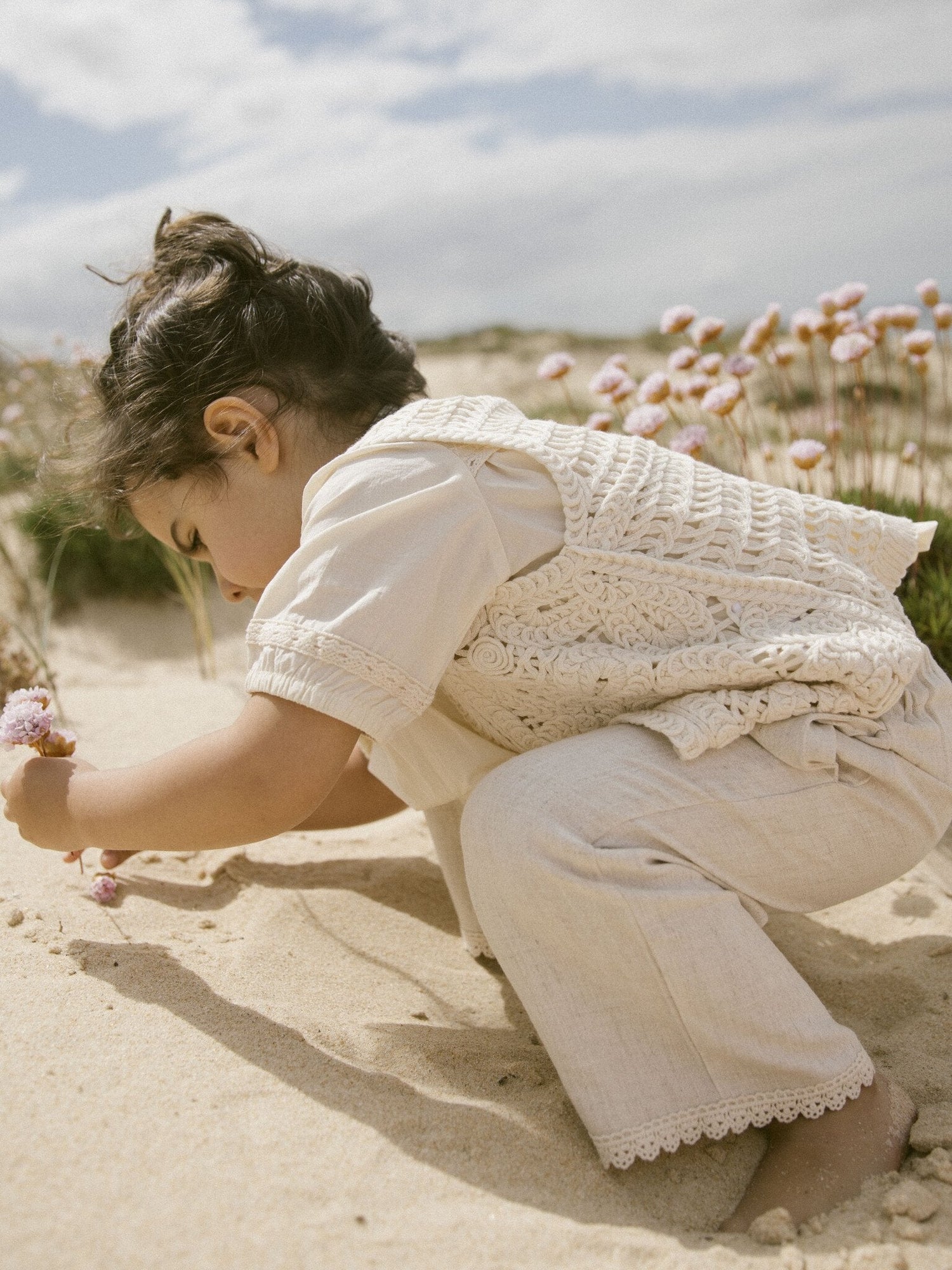 Lil Atelier | Vestje Dagny turtledove melange