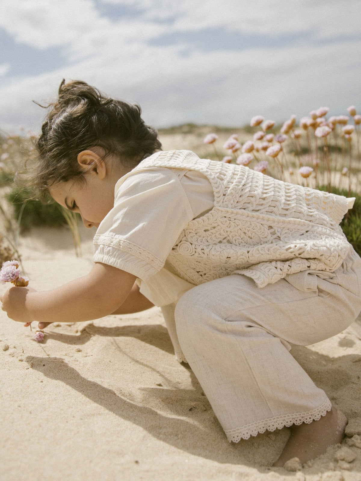 Lil Atelier | Vestje Dagny turtledove melange