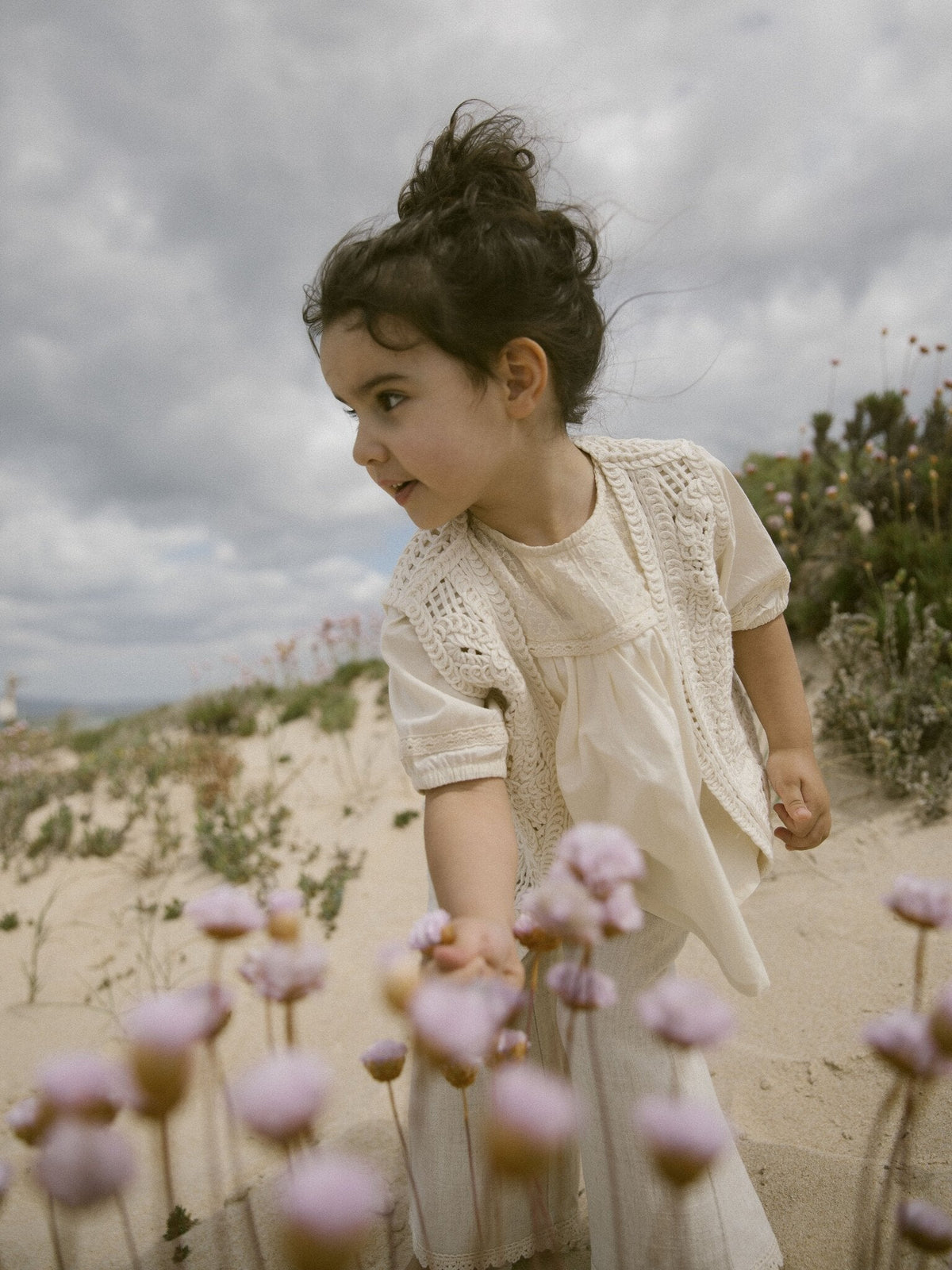 Lil Atelier | Vestje Dagny turtledove melange