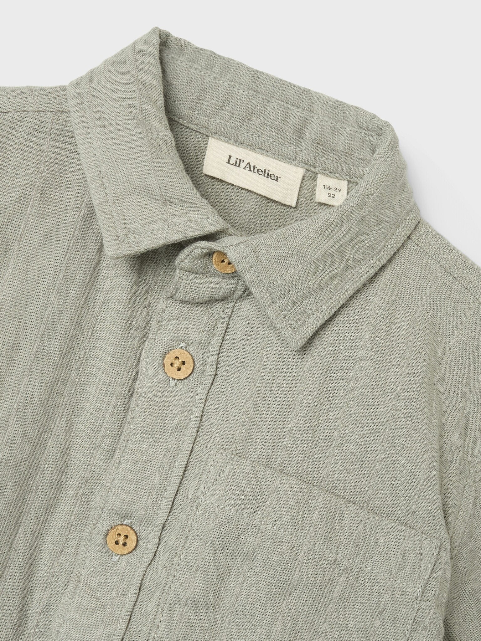 Lil Atelier | Blouse Felix forest fog