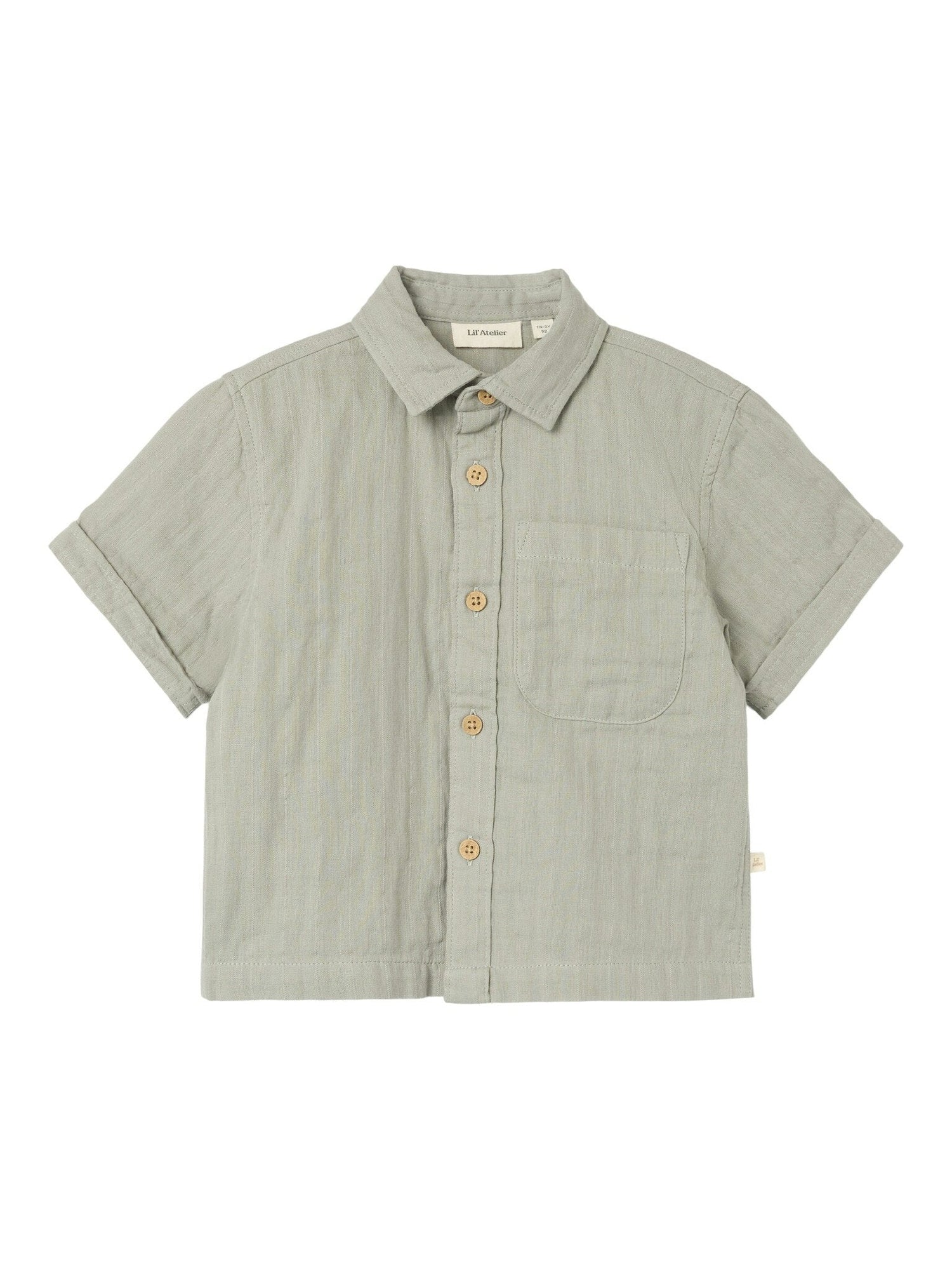 Lil Atelier | Blouse Felix forest fog