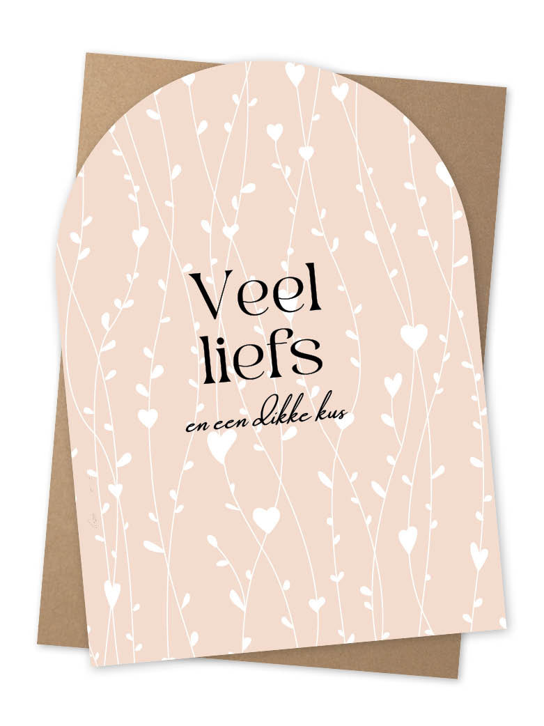 Jots | Wenskaart veel liefs