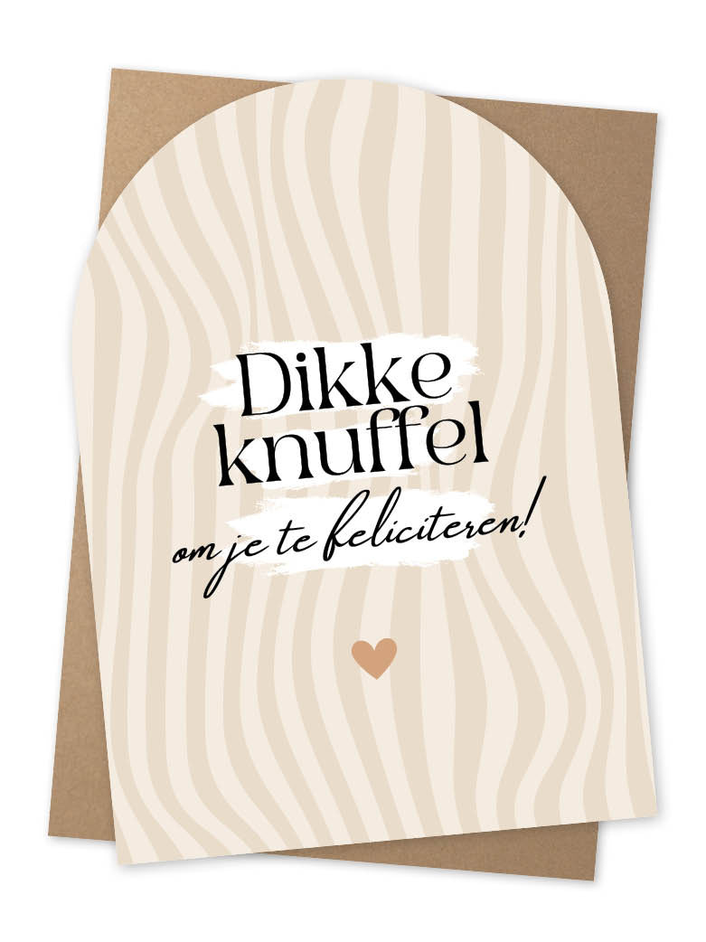 Jots | Wenskaart dikke knuffel