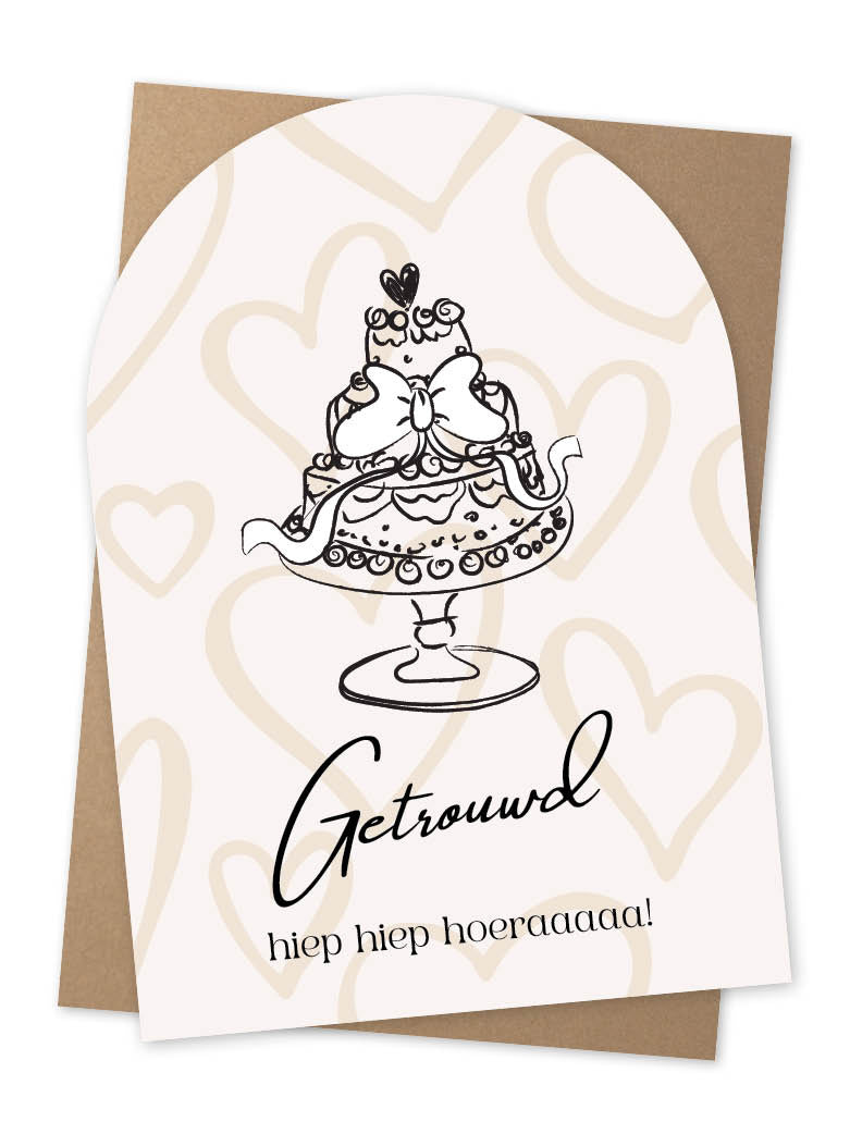 Jots | Wenskaart getrouwd