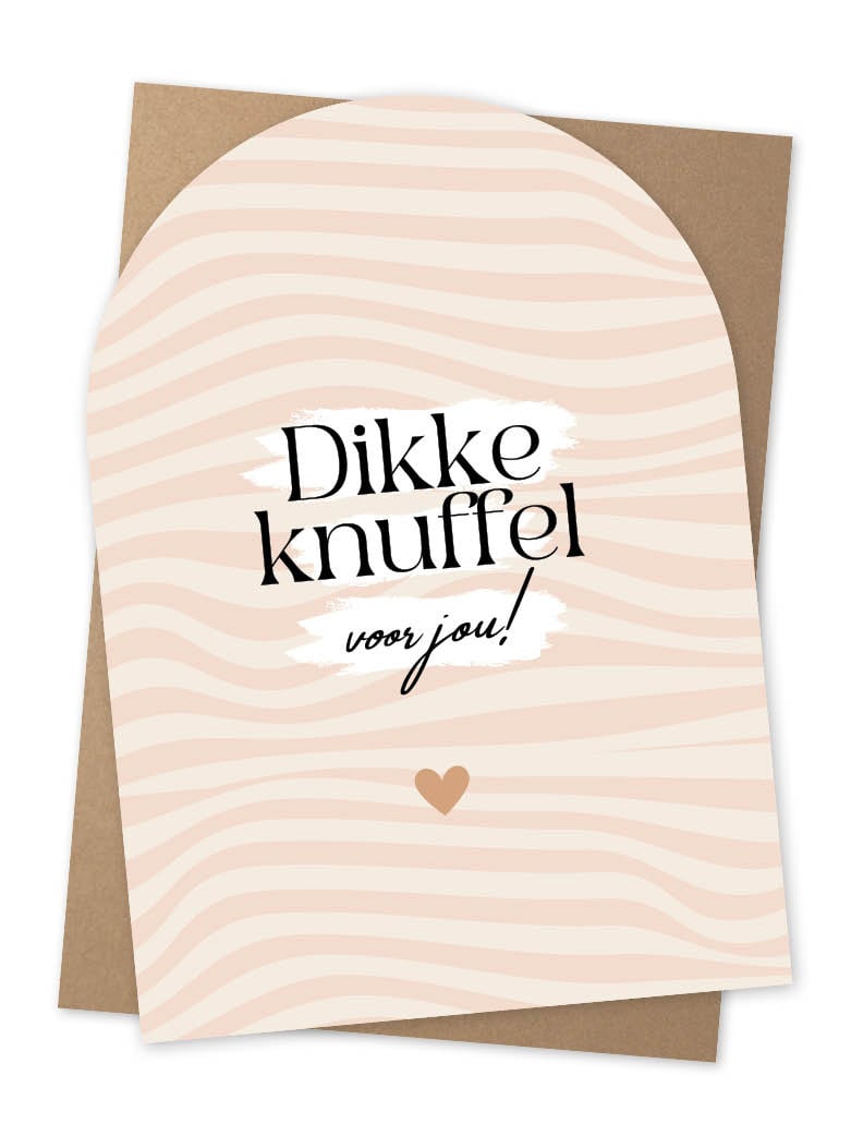 Jots | Wenskaart dikke knuffel voor jou