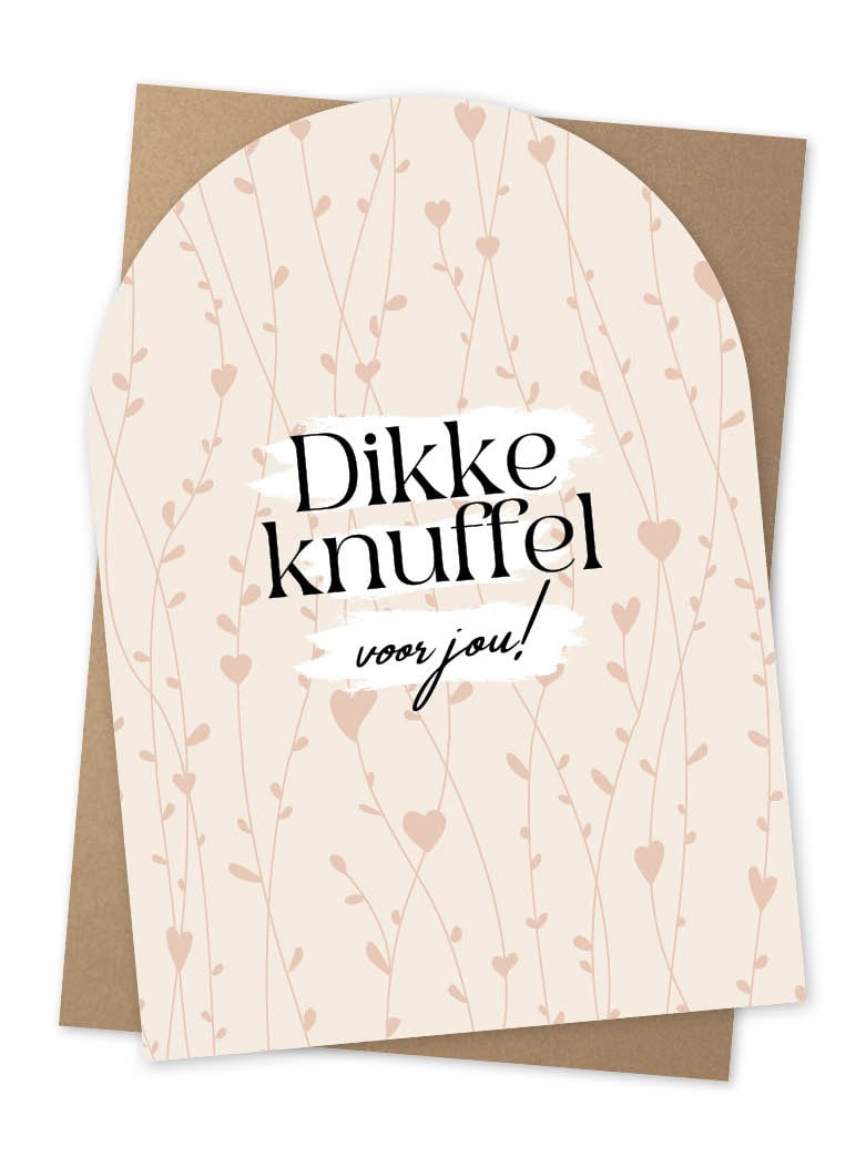 Jots | Wenskaart dikke knuffel voor jou