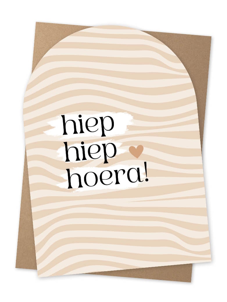 Jots | Wenskaart hiep hiep hoera