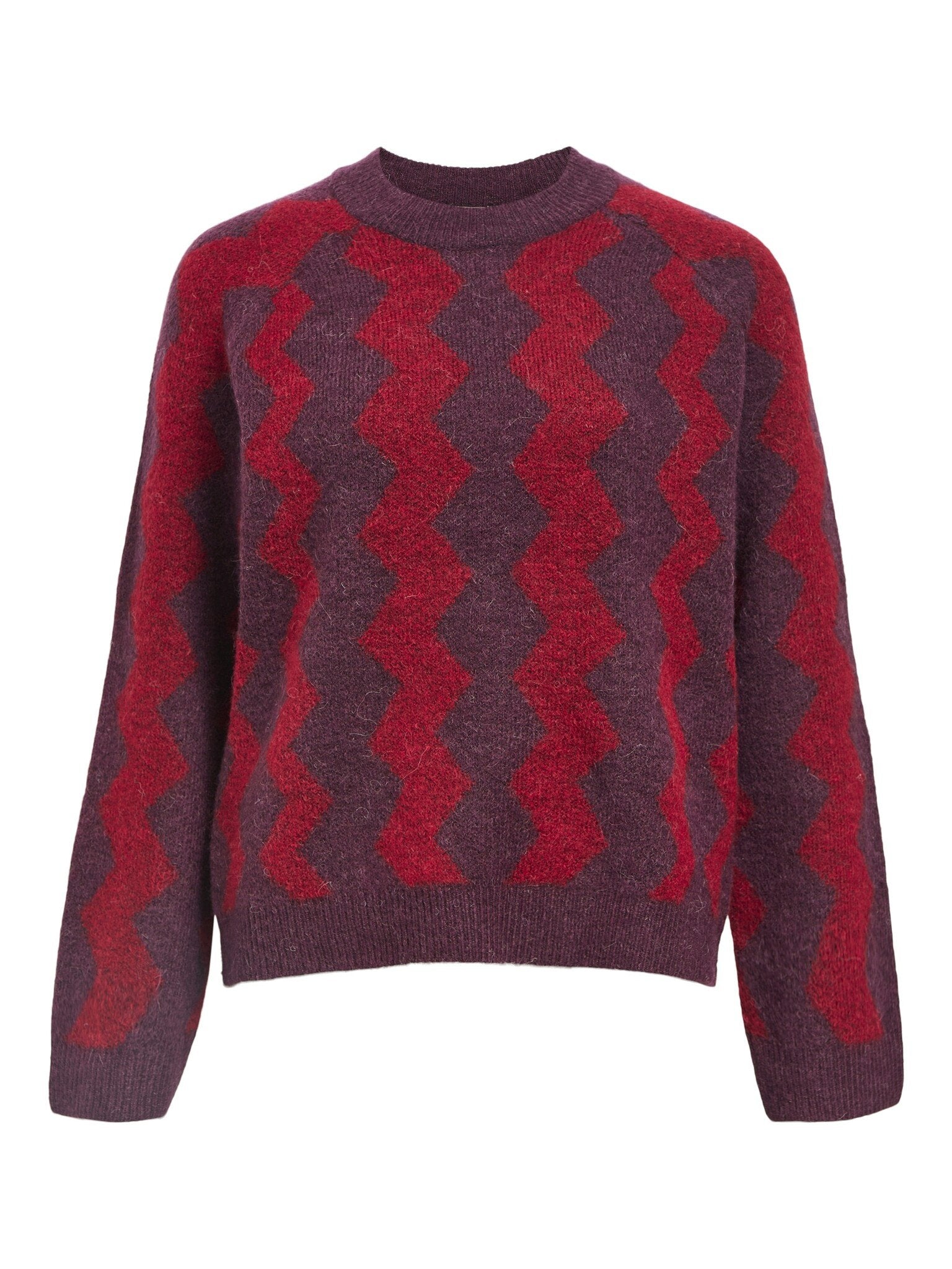Object | Sweater Diana mauve wine