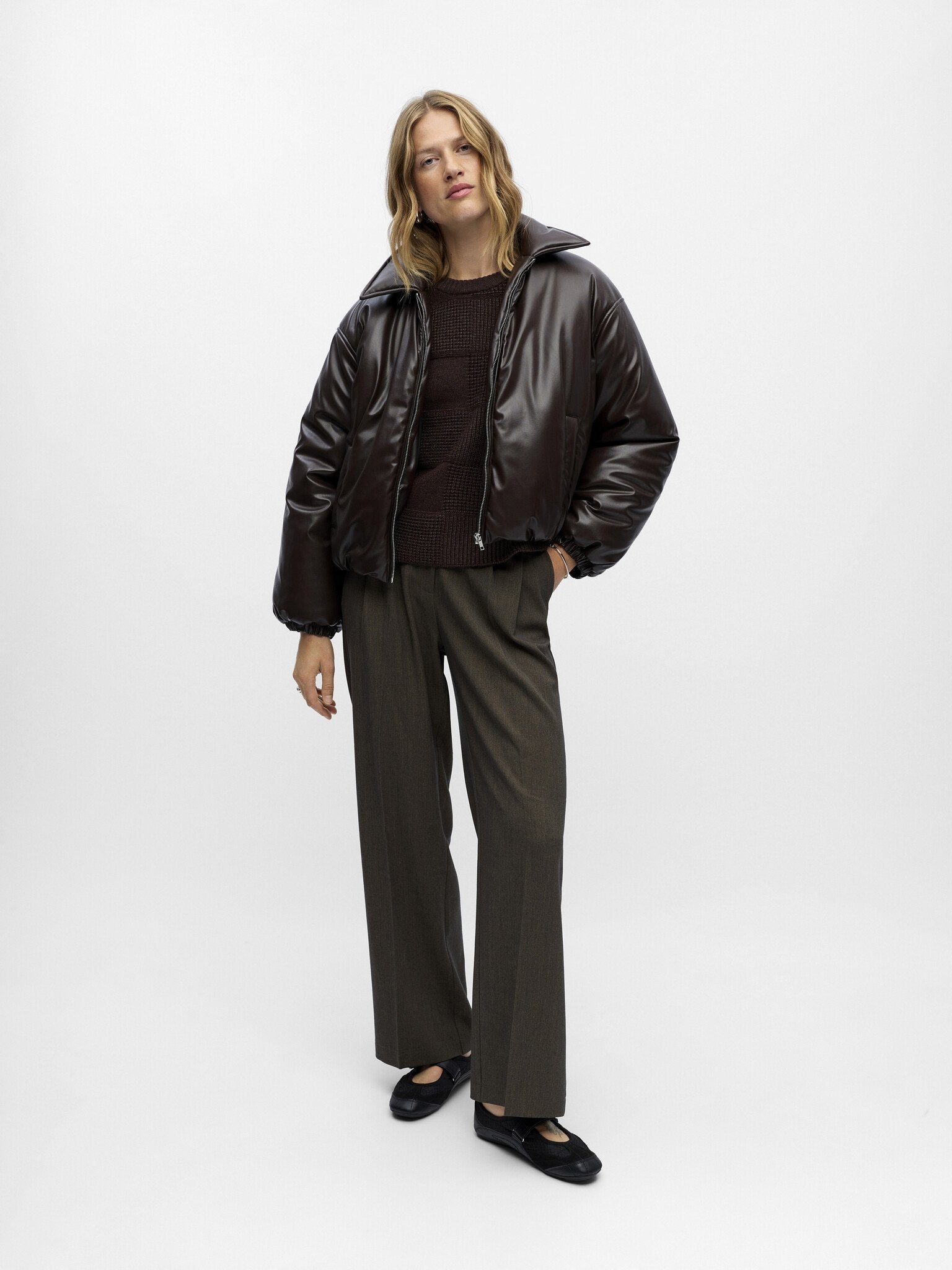 Object | Winterjas Cleo seal brown