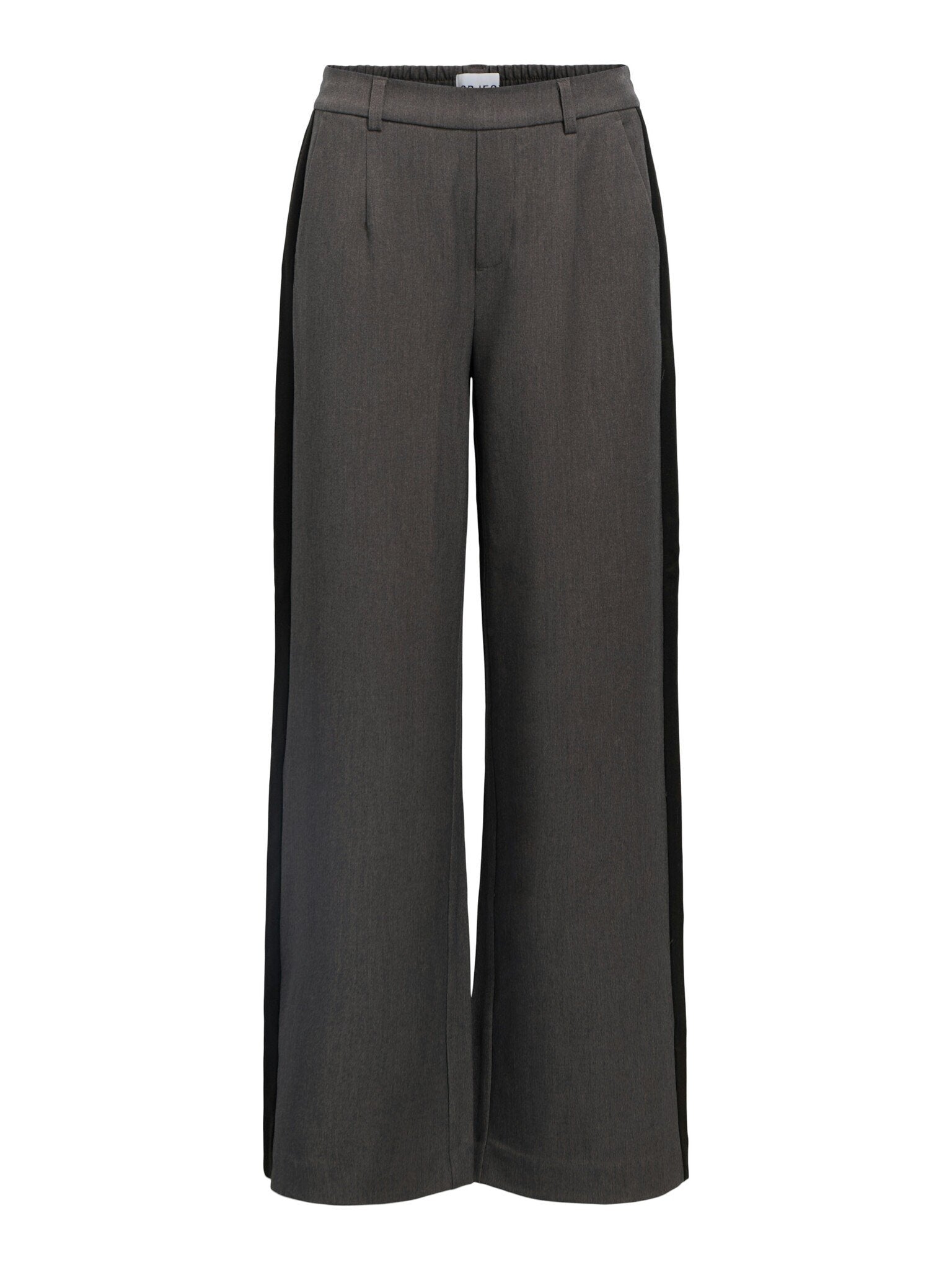 Object | Pantalon Lisa wide medium grey/black NOOS