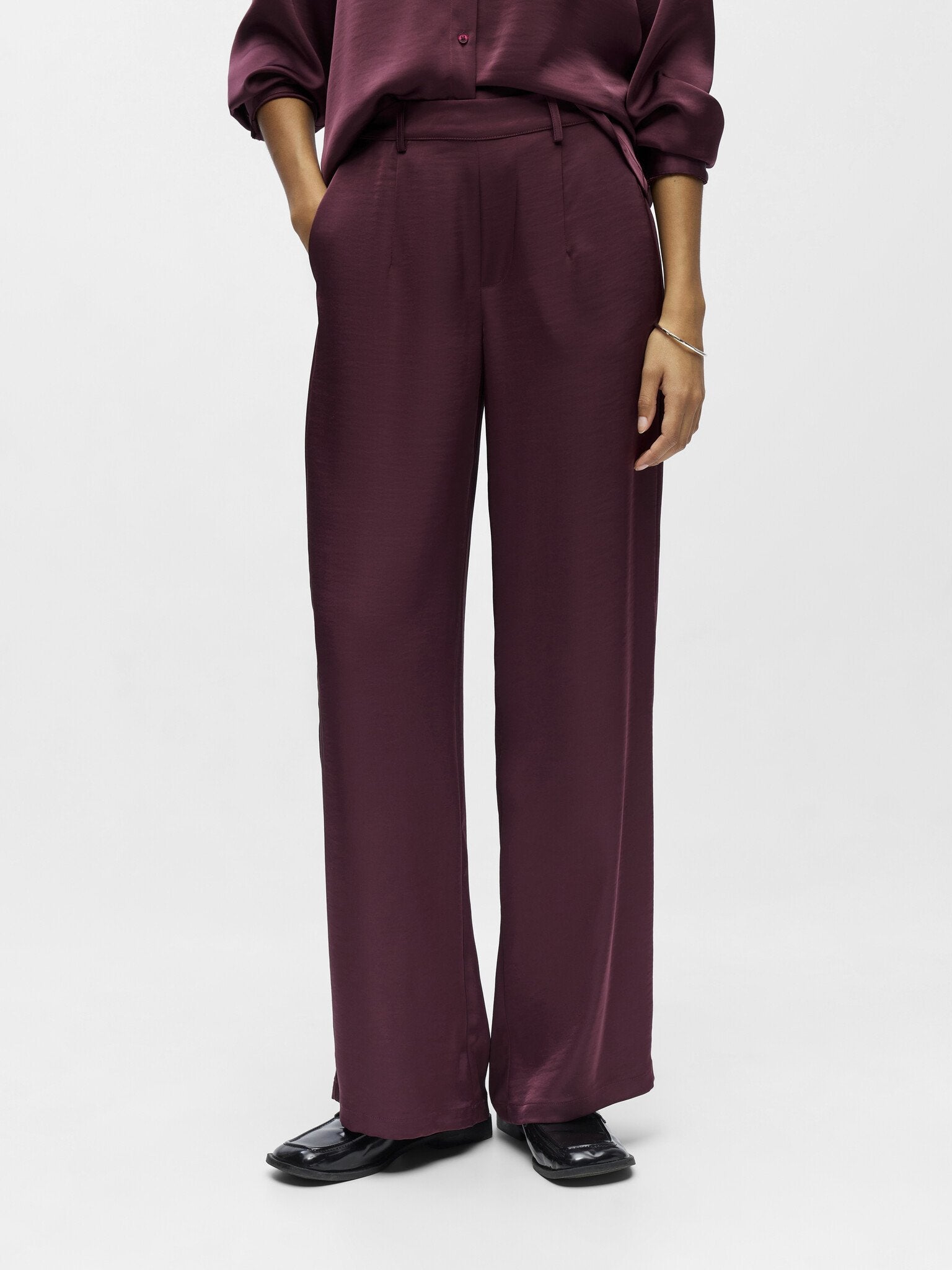 Object | Broek Chilli mauve wine