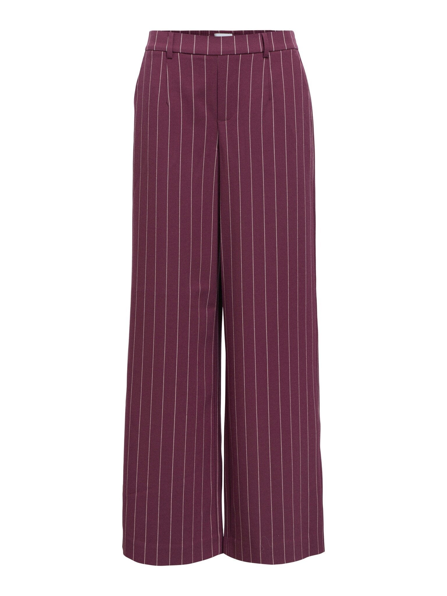 Object | Pantalon Lisa wide mauve met streep NOOS