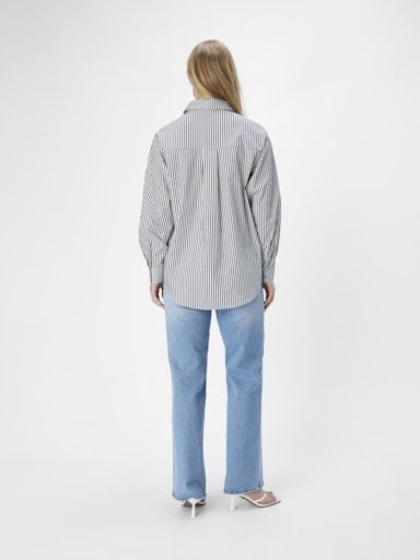 Object | Blouse Tutta wit zwart gestreept NOOS