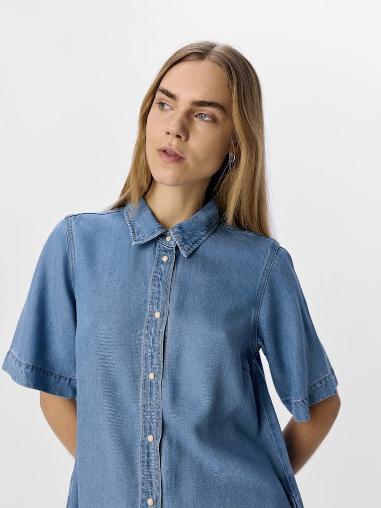 Object | Denim jurk Frame light blue NOOS