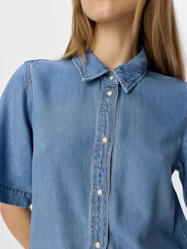 Object | Denim jurk Frame light blue NOOS