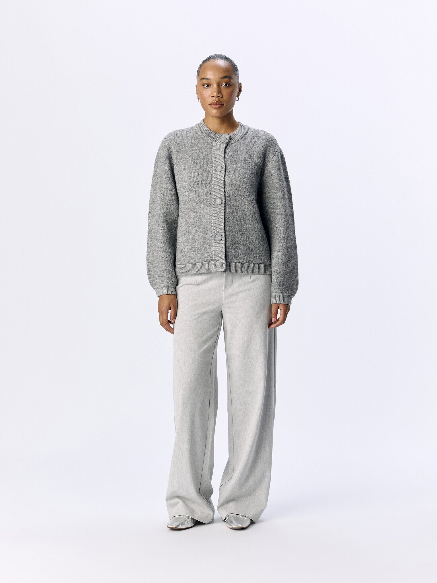 Object | Bomber vest Merle grey melange NOOS