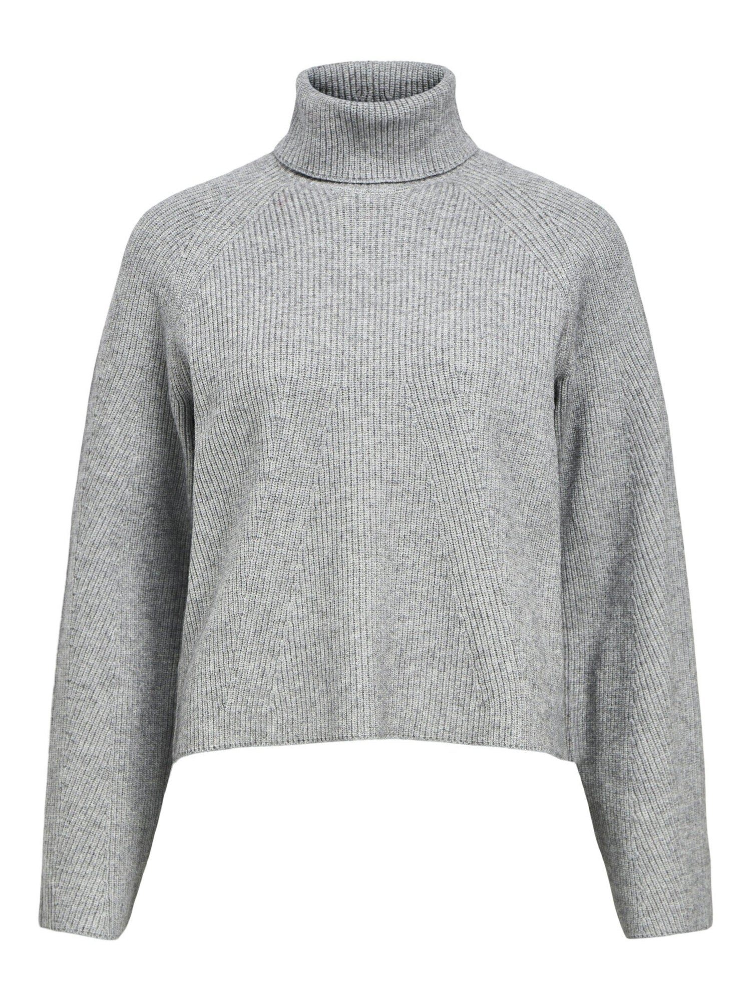 Object | Trui met col Viola grey melange NOOS