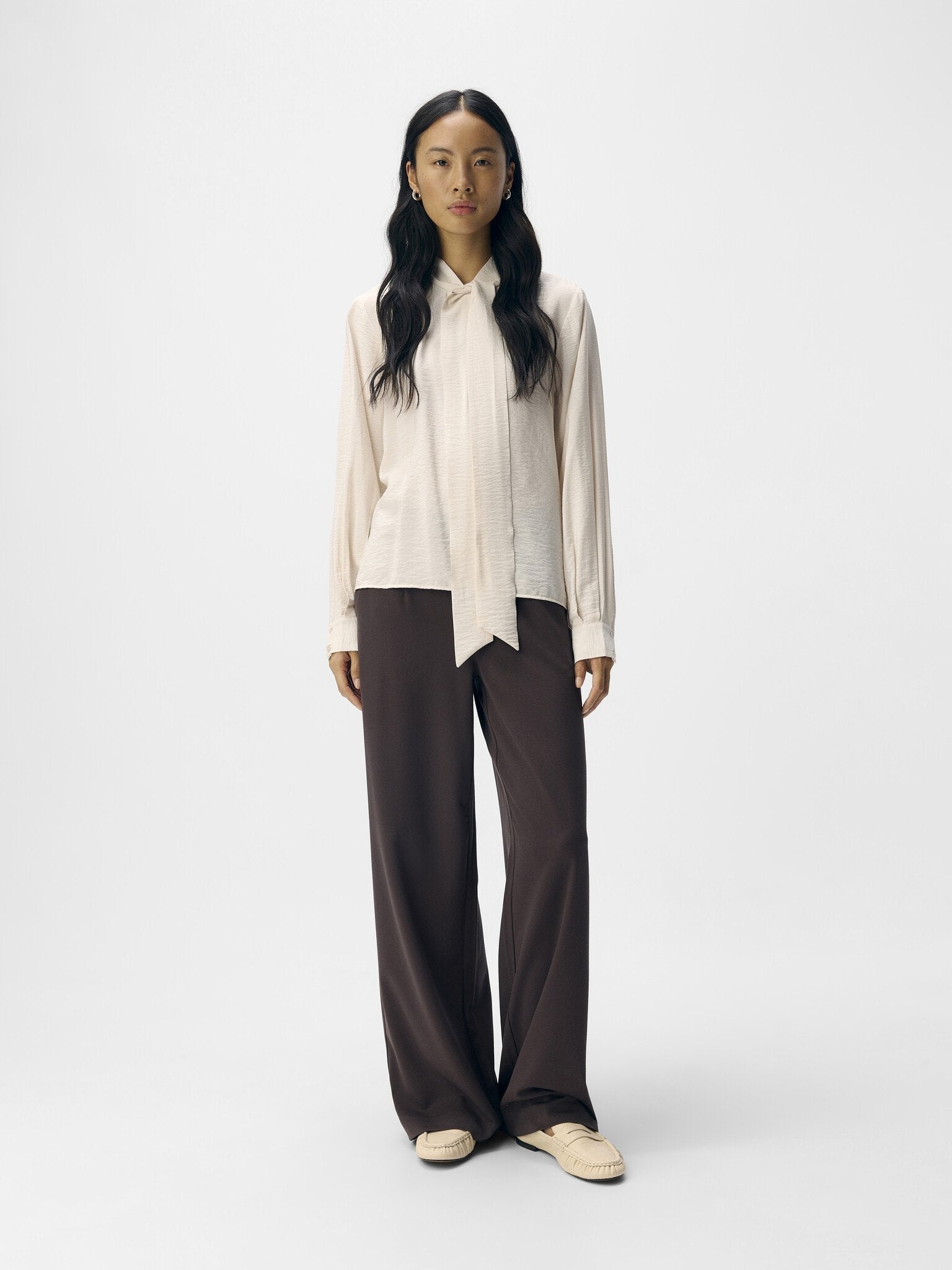 Object | Blouse Jacira white sand NOOS