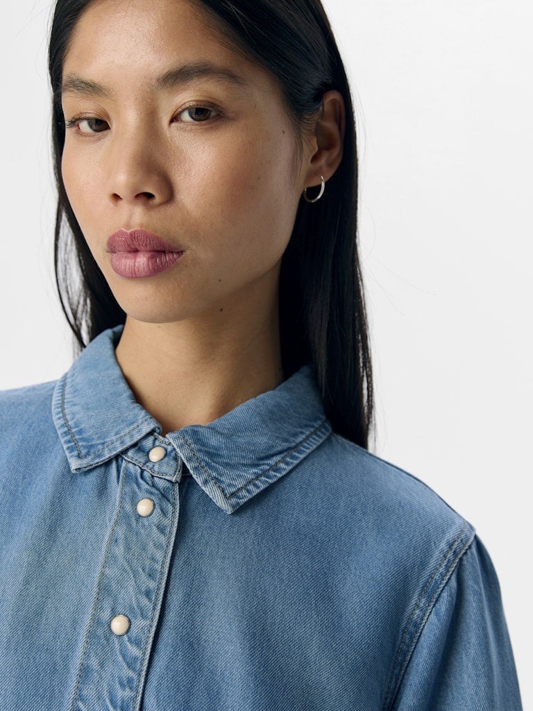 Object | Top Frame denim light blue NOOS