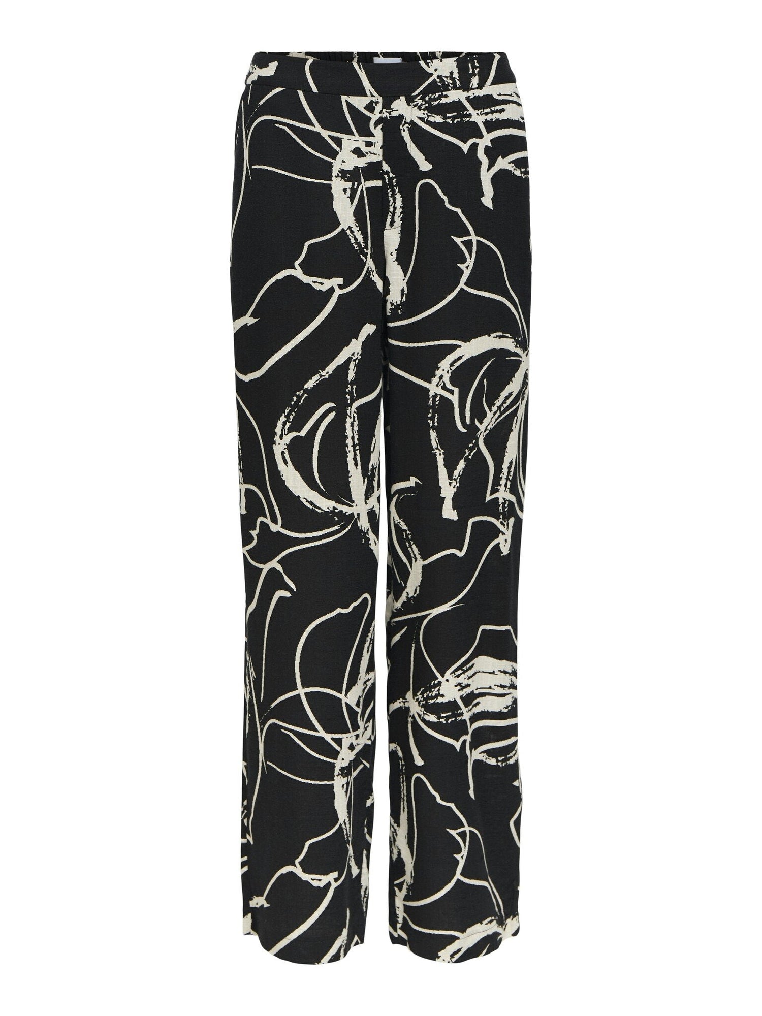 Object | Broek Sanne wide black sandshell