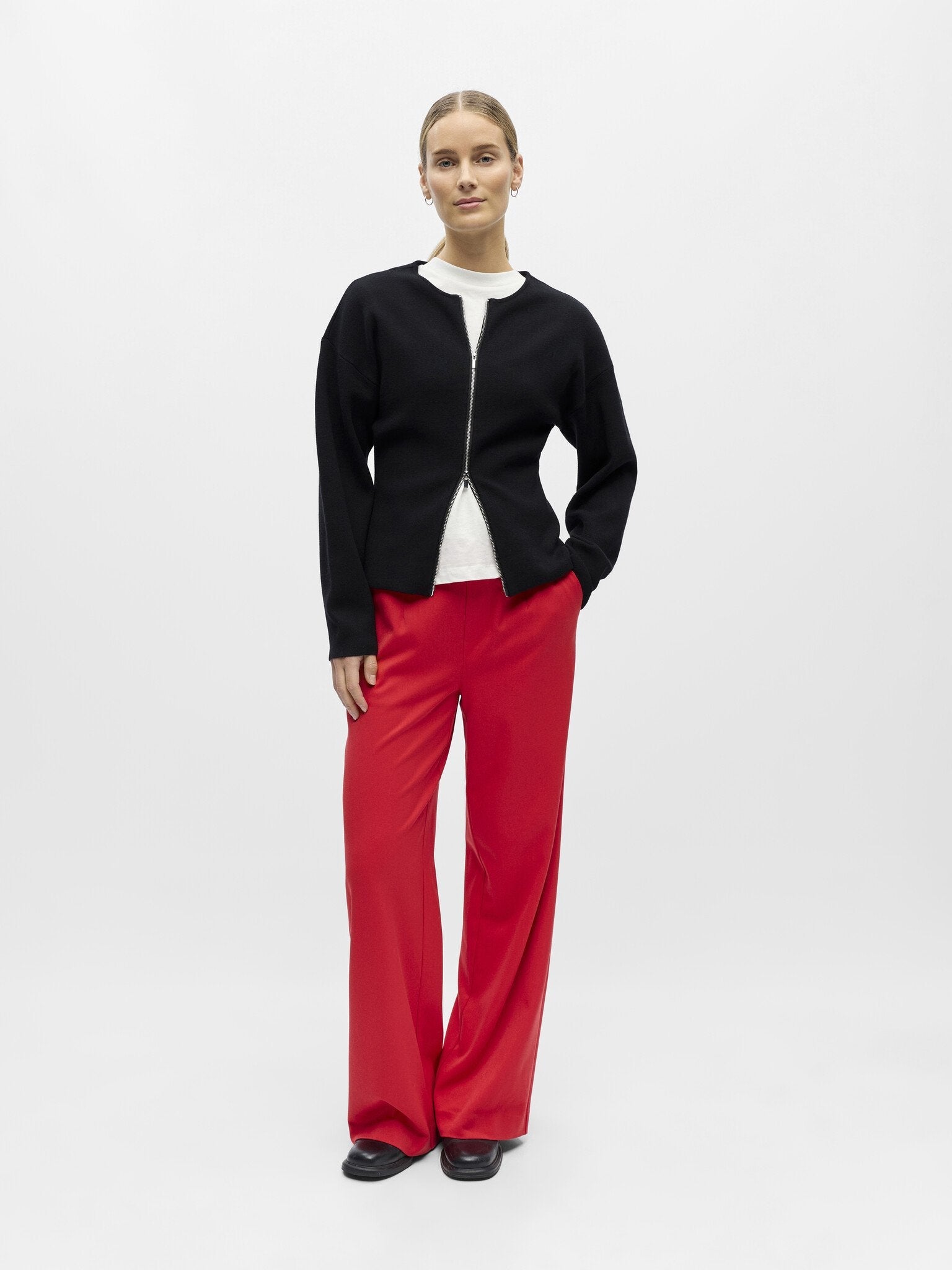 Object | Pantalon Lisa wide poinsettia