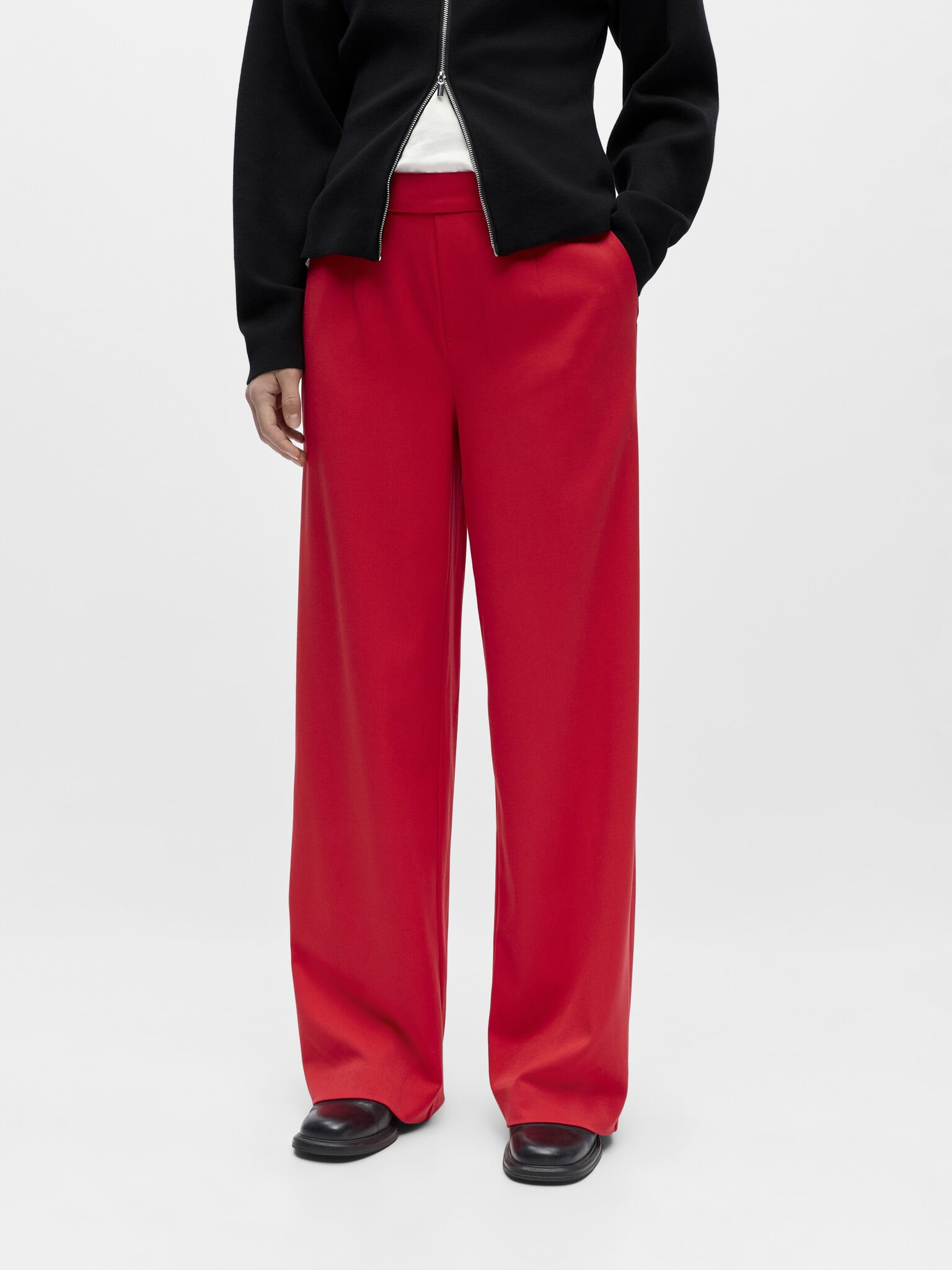 Object | Pantalon Lisa wide poinsettia